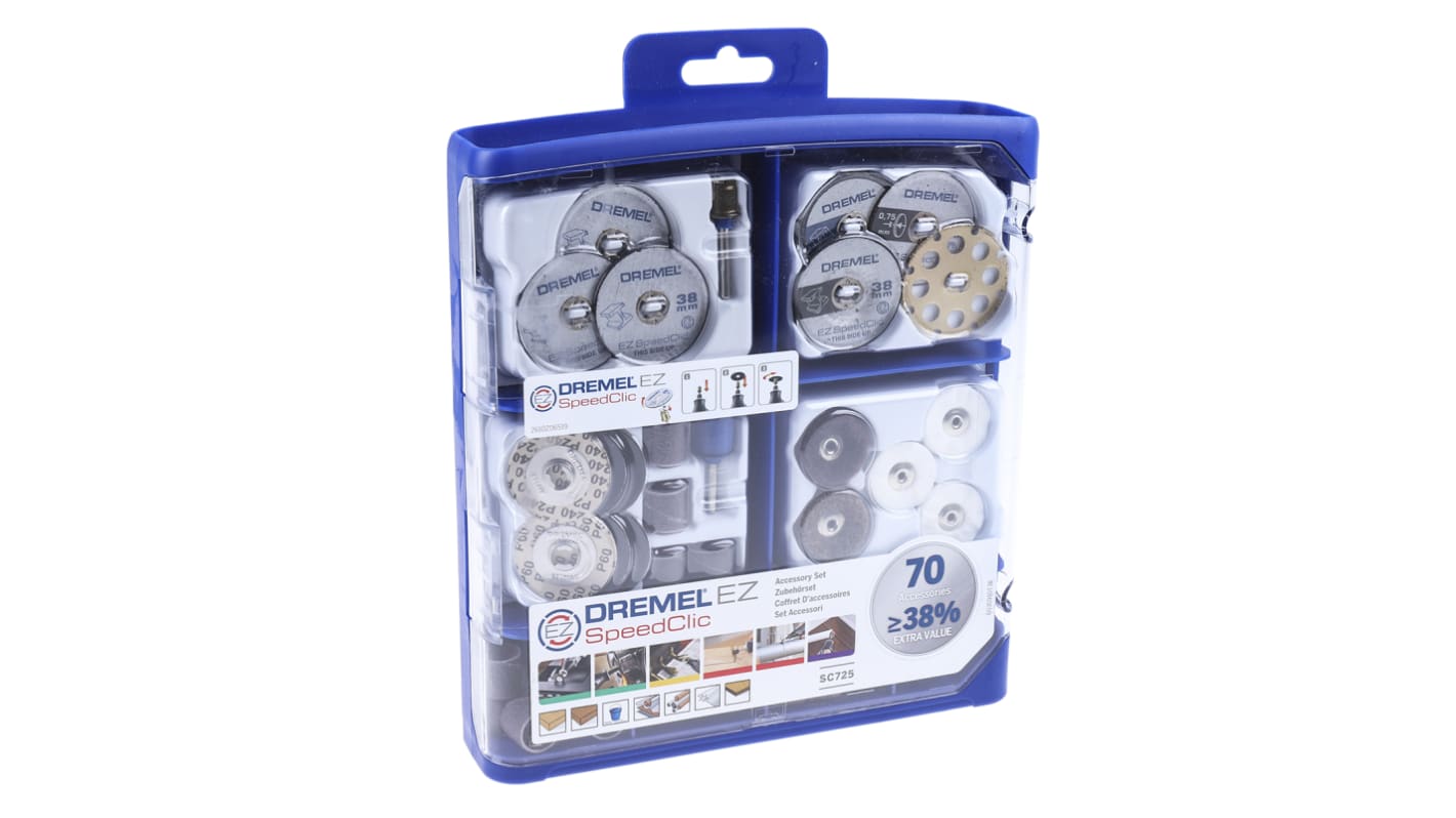 Set di accessori multiuso Dremel 2.615.E72.5JA