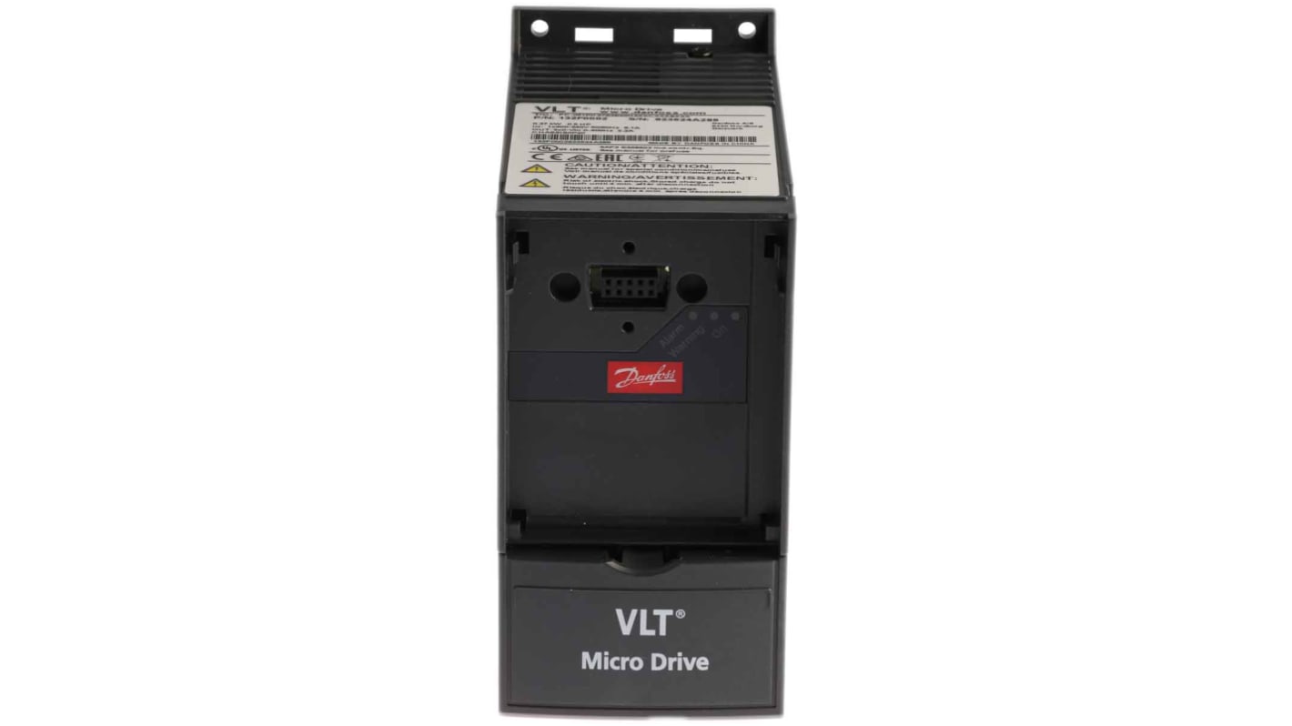 Danfoss VLT FC51 1-Phasen Frequenzumrichter 0,37 kW 230 V ac / 2,2 A 0 → 200 (VVC+ Mode) Hz, 0 → 400 (U/f