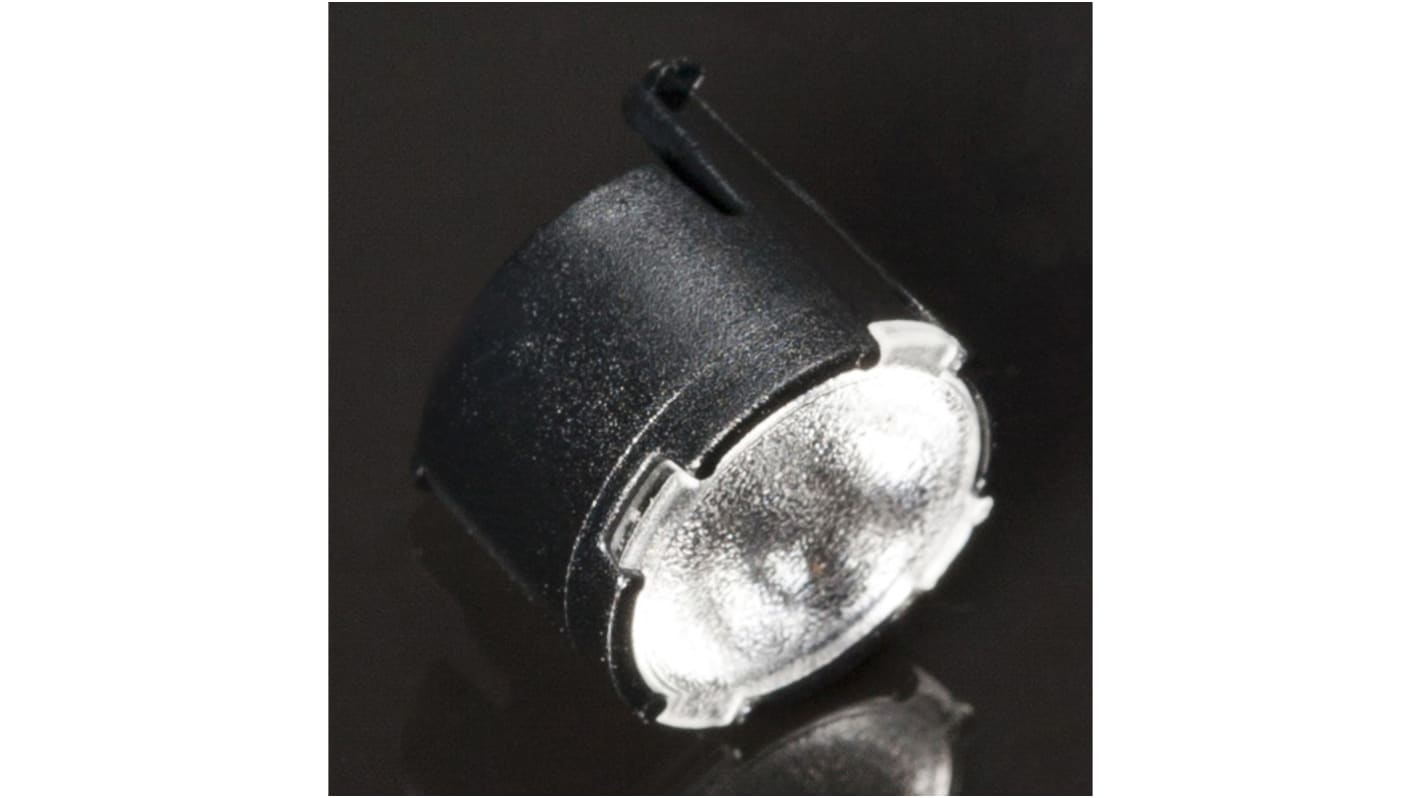 Ledil FP11952_LISA2-WWW-CLIP, Lisa2 Series LED Lens, 80 ° Round Beam