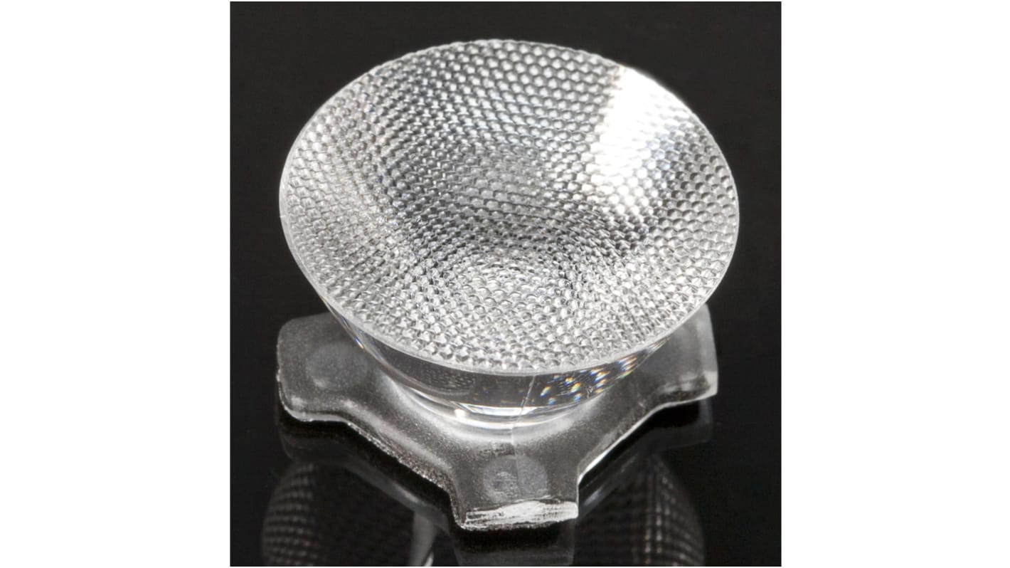 Lente per LED Ledil CA12538_HEIDI-W, diam. 21.6mm, emissione Rotondo, copertura 32 → 33 °, per Cree XP-L,