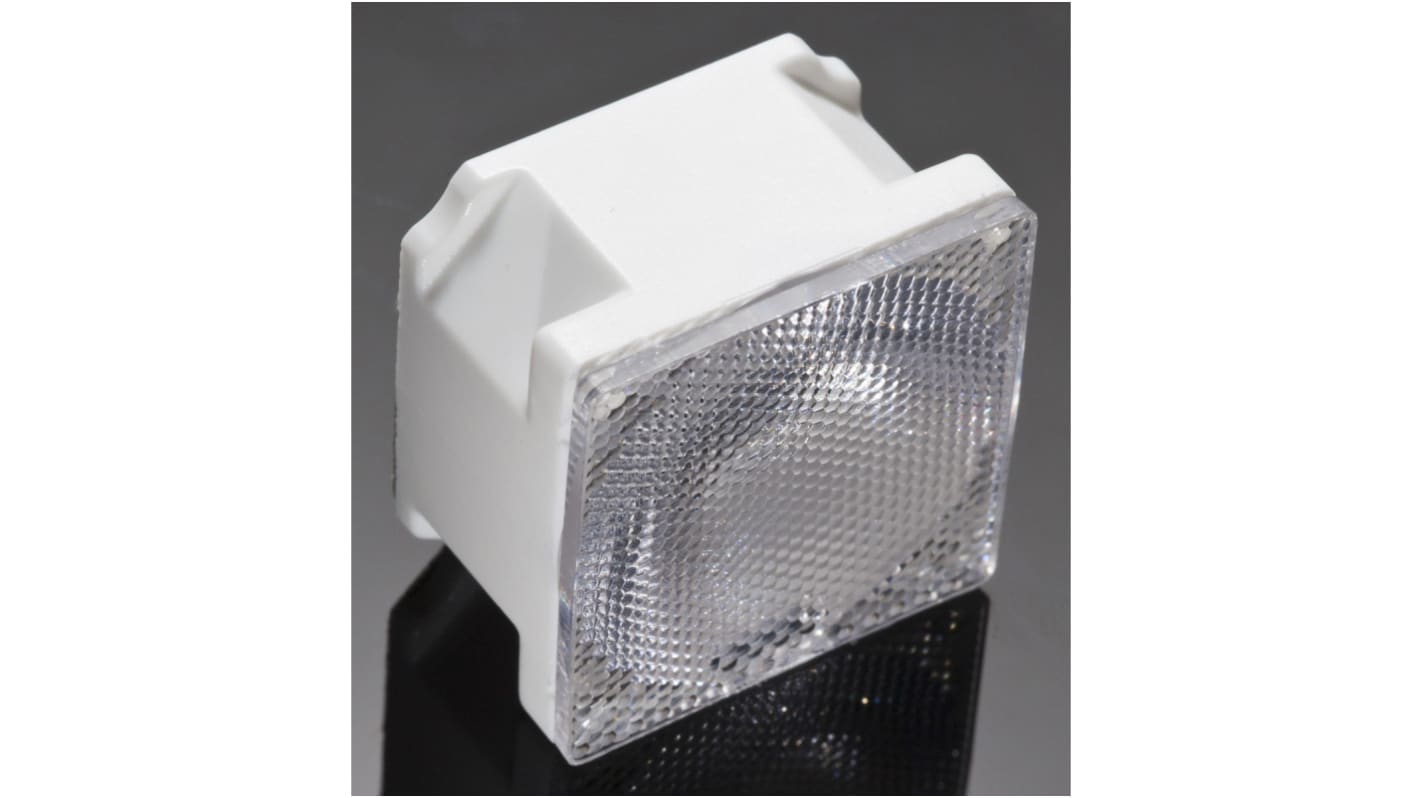 Ledil FA10301_OSS-M, Rose Series LED Lens, 30 ° Square Beam