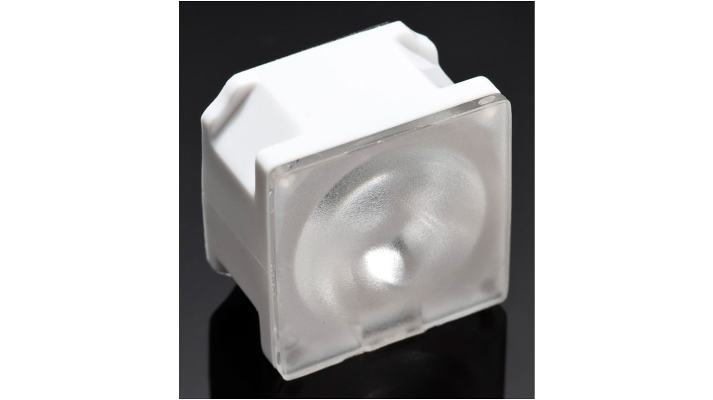 Ledil CA12081_OSS-2-WWW, Rose Series LED Lens, 80 ° Square Beam