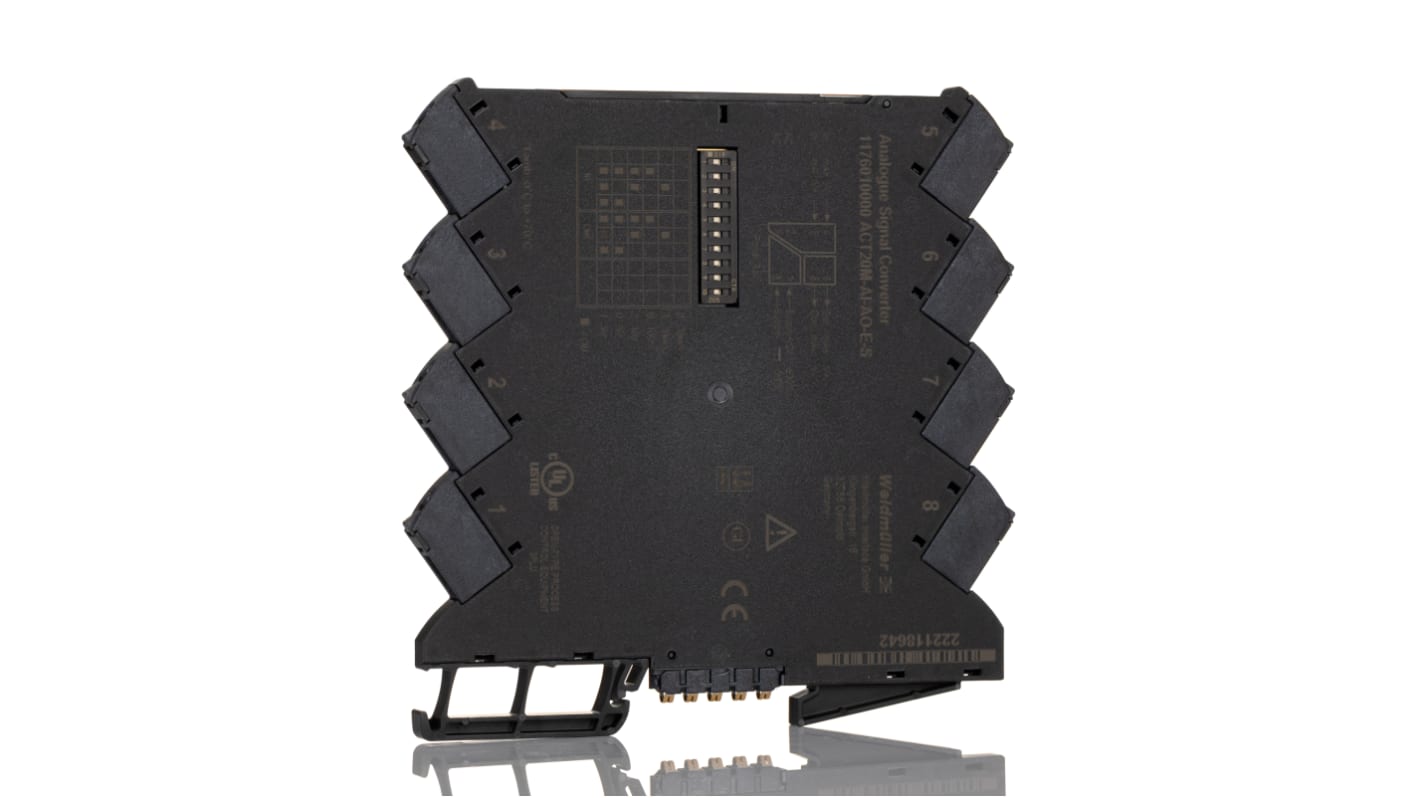 Weidmuller ACT20M Signalwandler, Signalkonverter 24V dc, Strom, Spannung / Strom, Spannung DIN-Schiene, ATEX