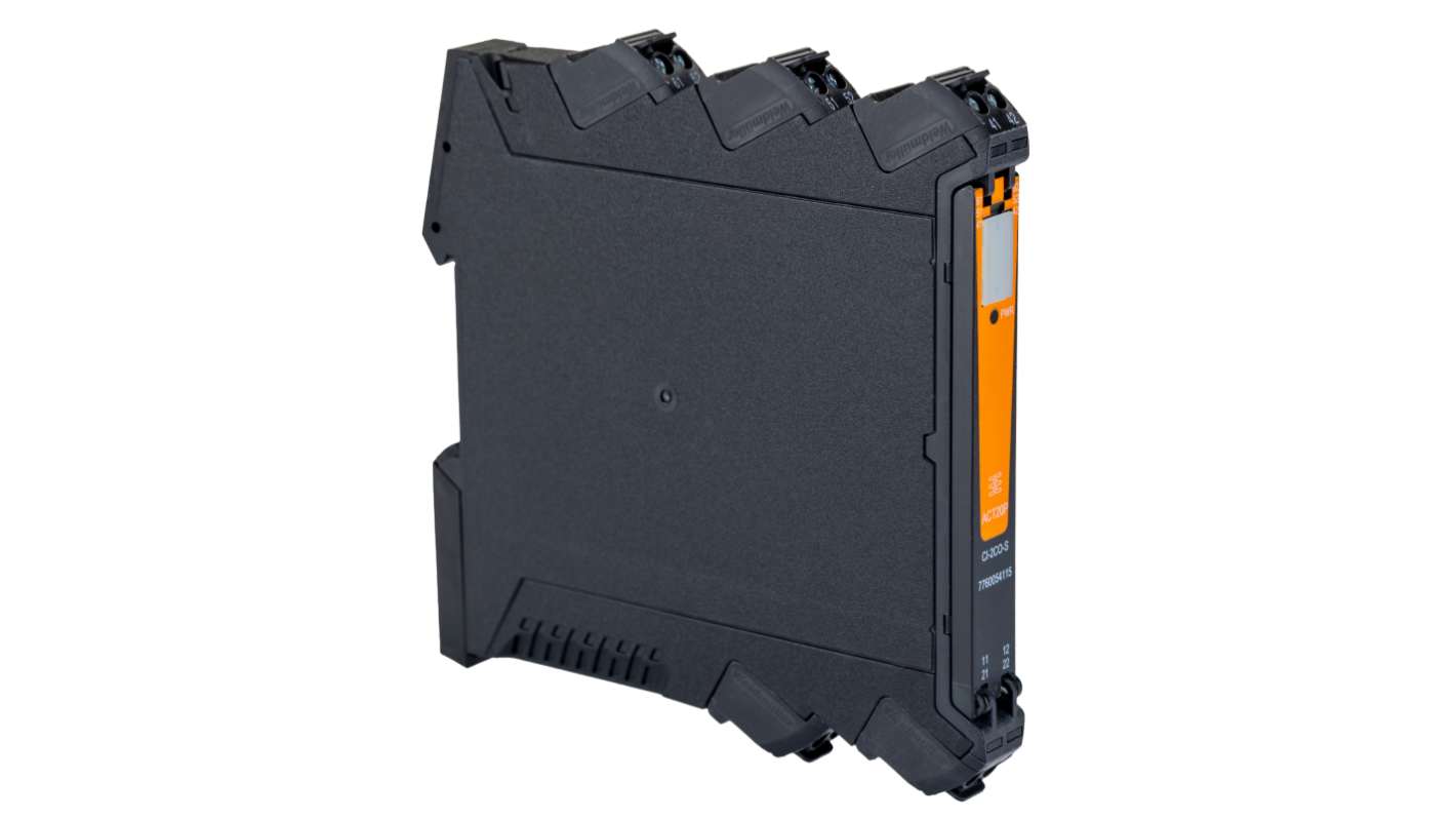 Weidmuller ACT20P Series Signal Conditioner, Current Input, Current Output, 20 → 30V dc Supply, ATEX, IECEx