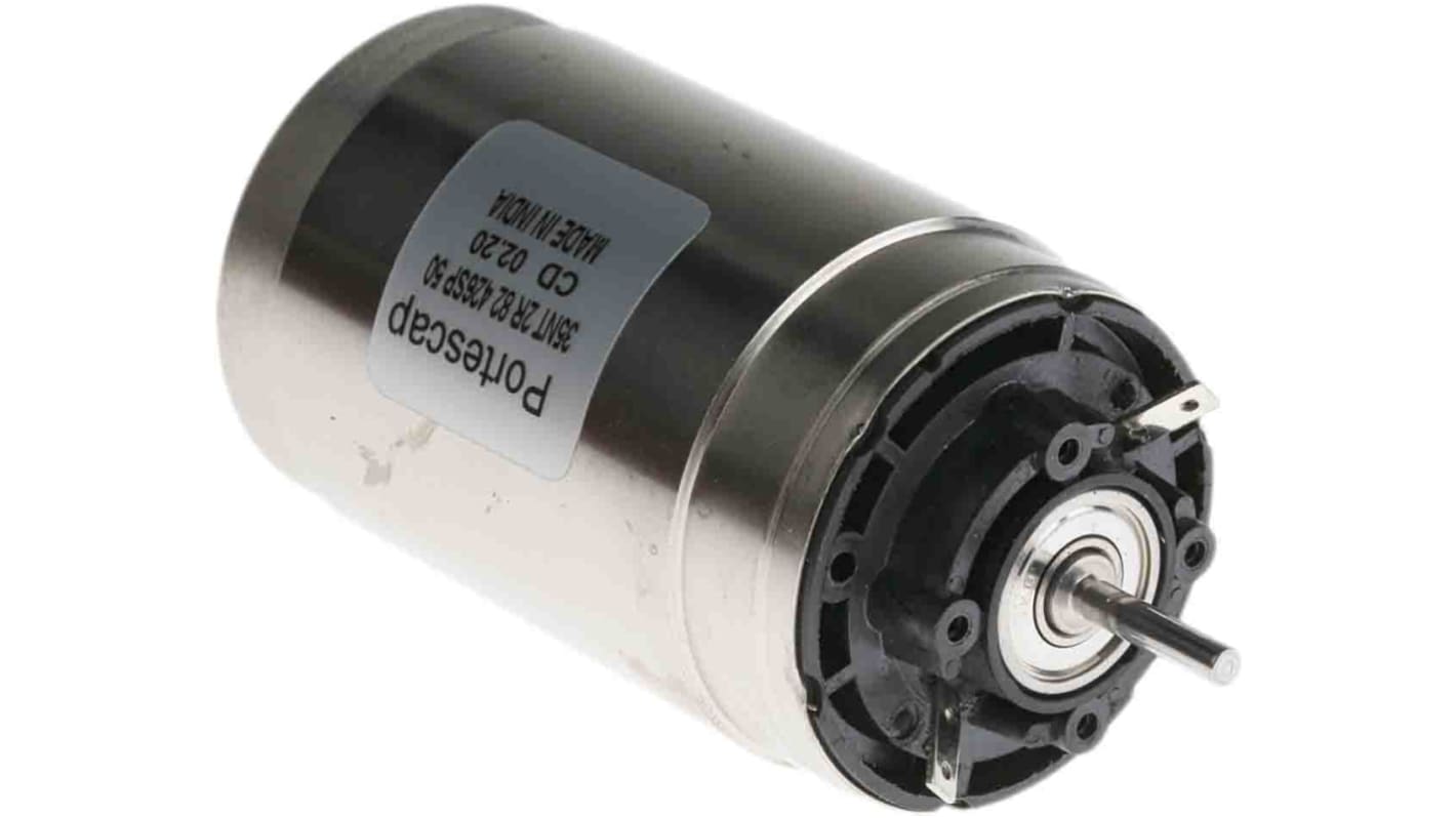 Portescap Brushed DC Motor, 103 W, 32 V dc, 109 mNm, 5850 rpm, 5mm Shaft Diameter