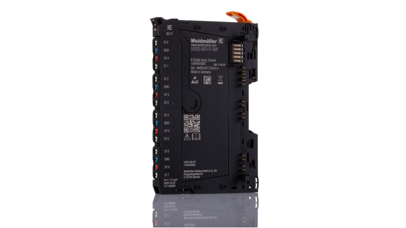 Weidmuller NX Remote I/O-Modul, 8 x Digitale Spannung Eingang 24 V dc