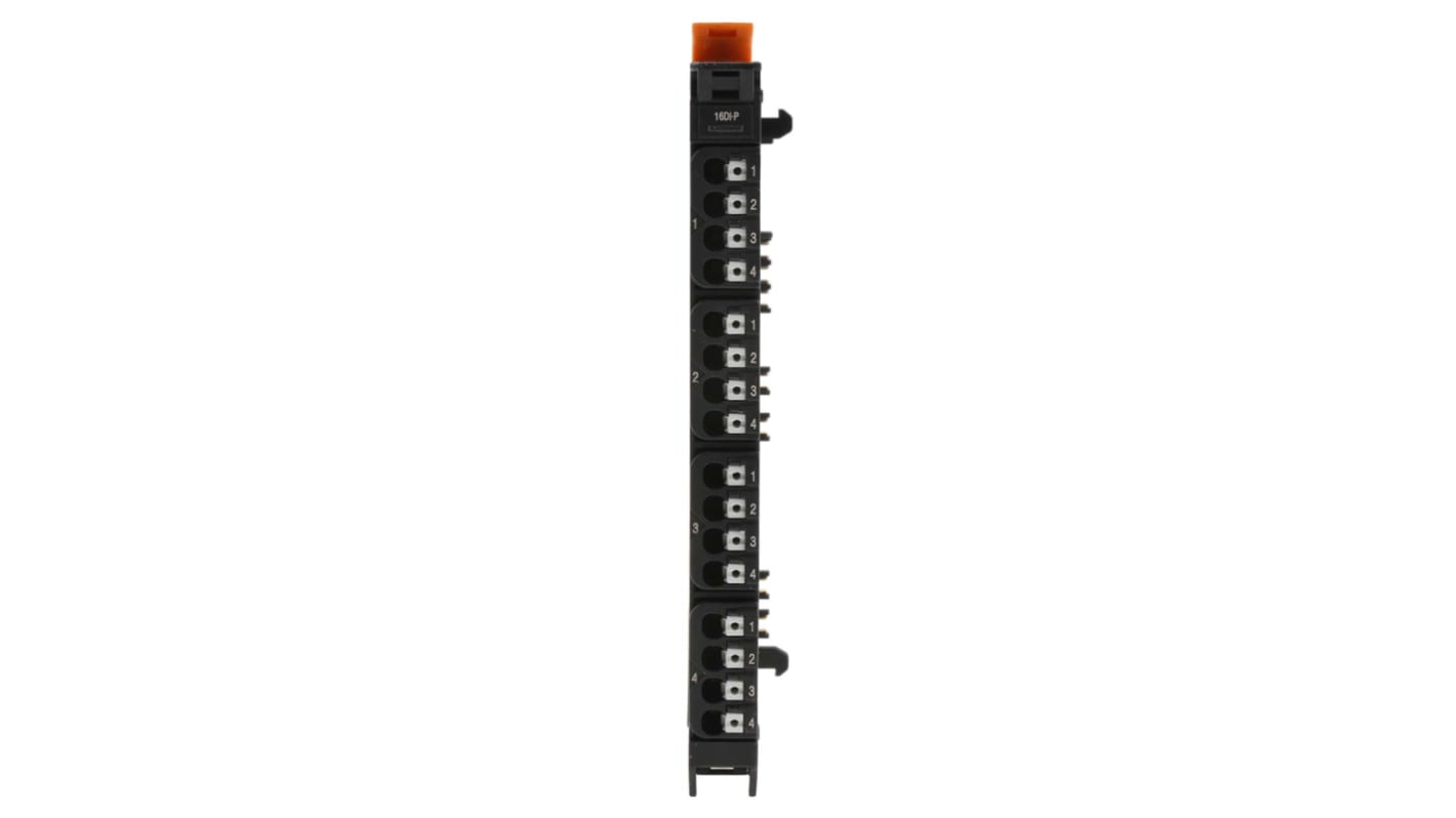 Módulo de E/S remoto Weidmuller NX, 24 V dc, 16 entradas tipo Tensión digital