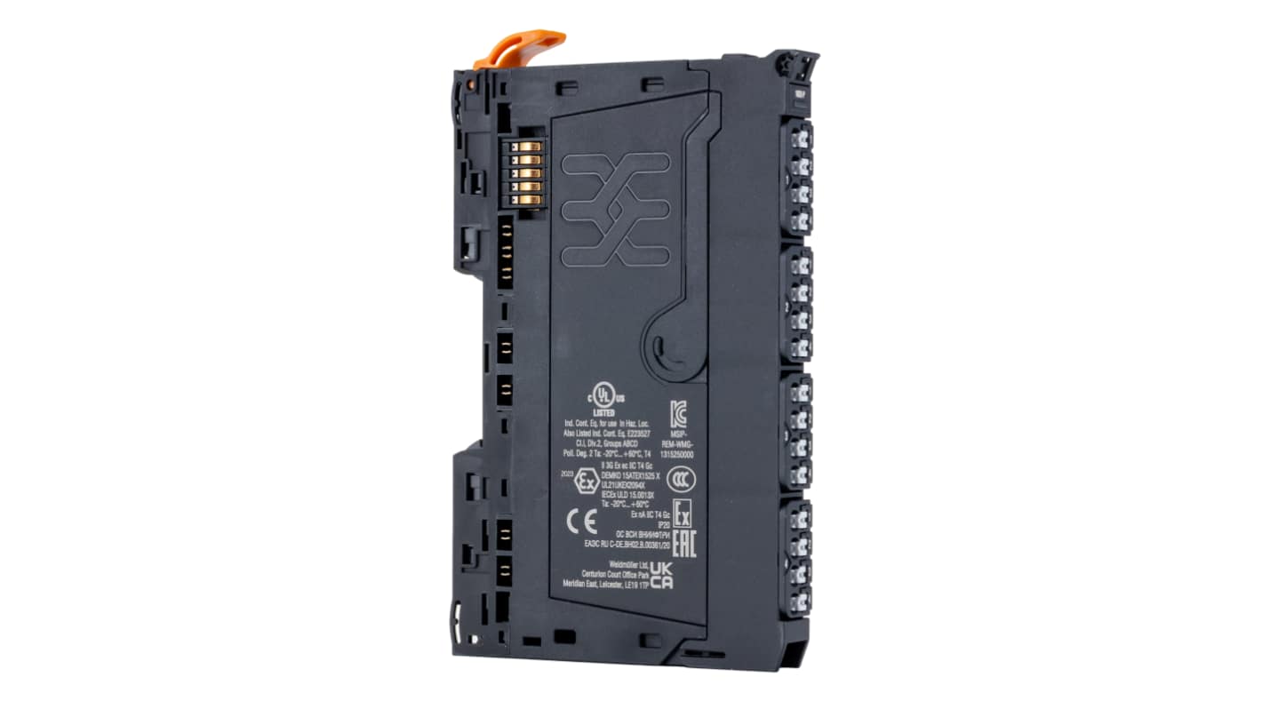Weidmuller FX5 Series Remote I/O Module, Digital, Digital, 24 V dc