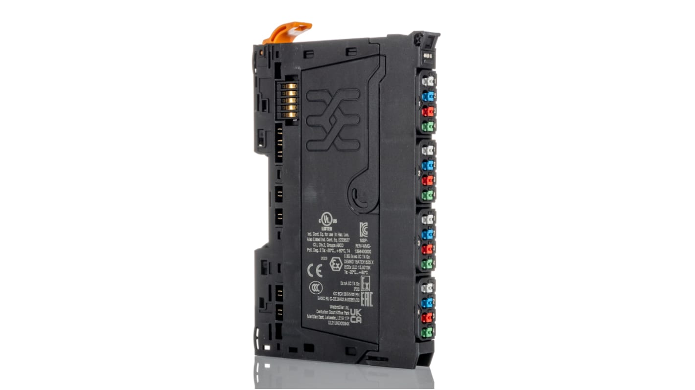 Weidmuller IB IL RS 485/422-PRO-PAC Series Remote I/O Module, Analogue Voltage, 24 V dc