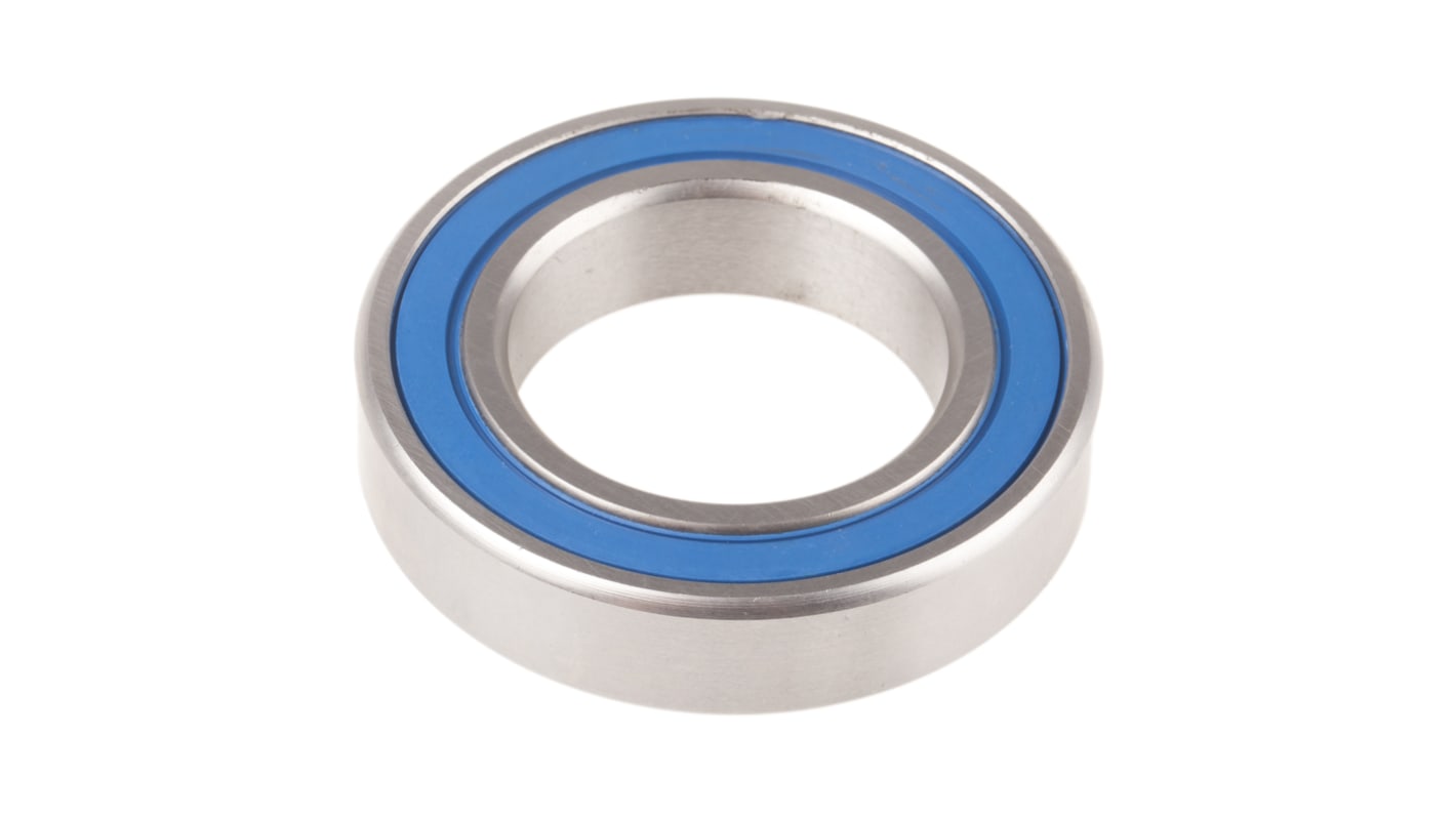 RS PRO SS6008-2RS Single Row Deep Groove Ball Bearing- Both Sides Sealed 40mm I.D, 68mm O.D