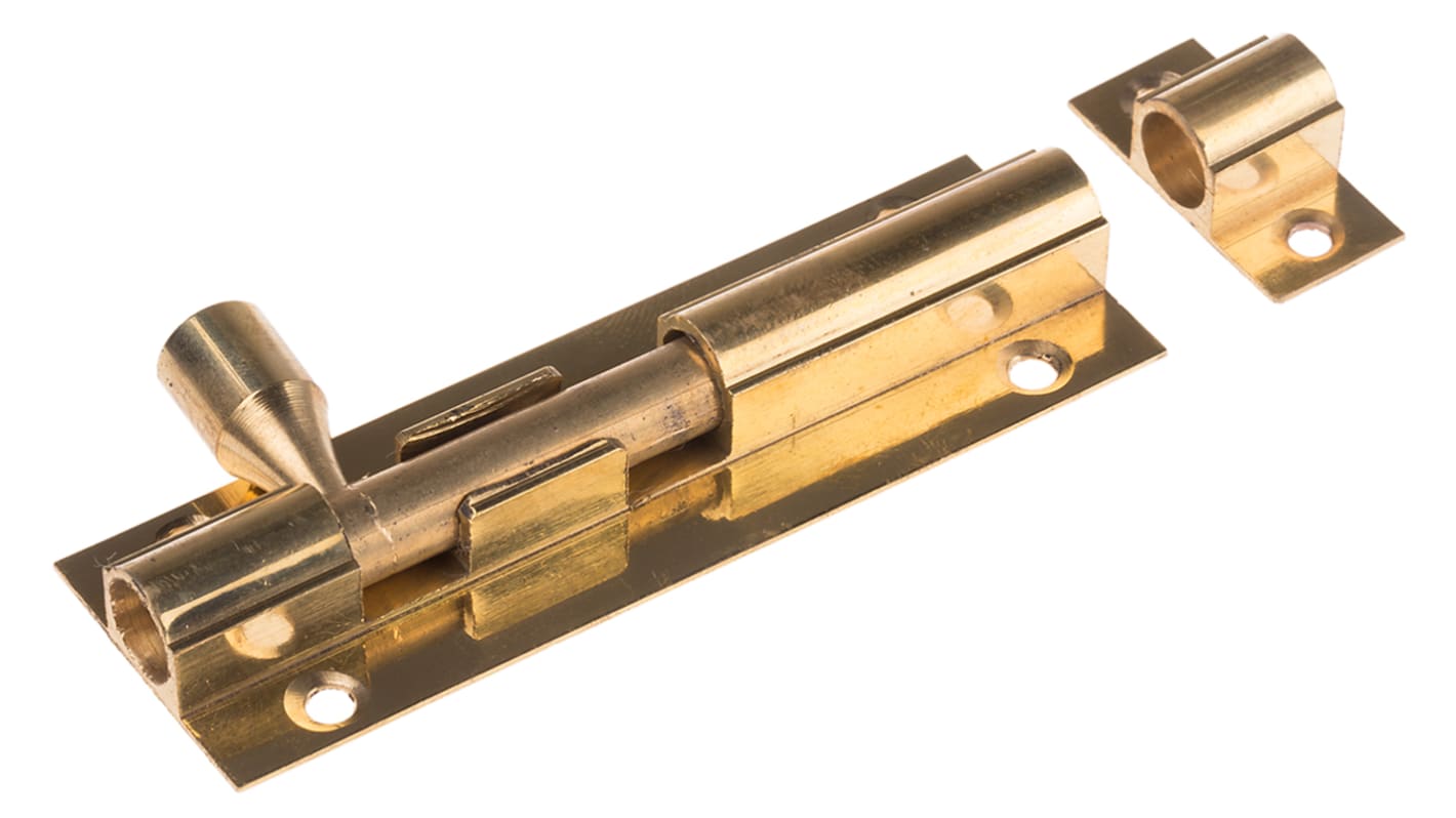 RS PRO Brass Door Bolt