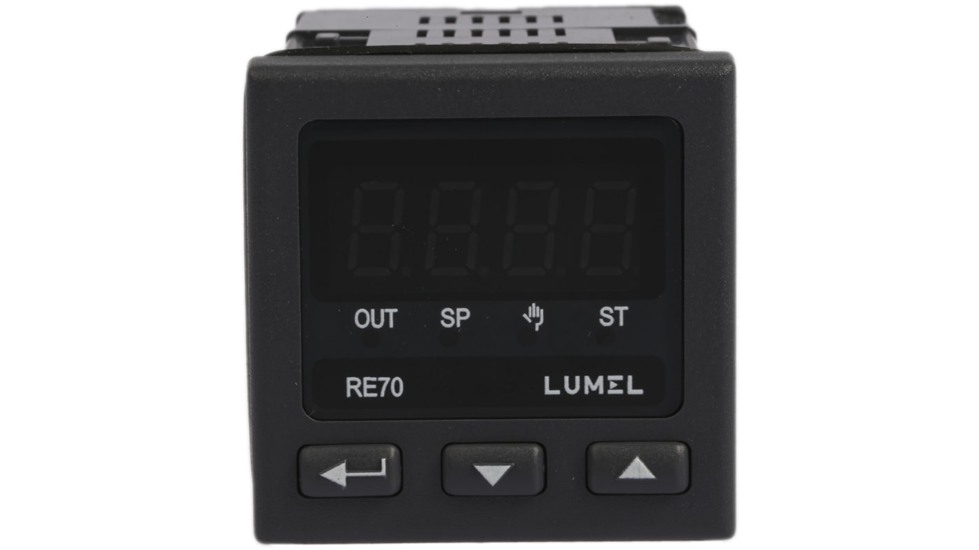 Rs-Online Termoregolatori PID Lumel RE70 230 V ca 48 x 48mm 1 uscita Relè