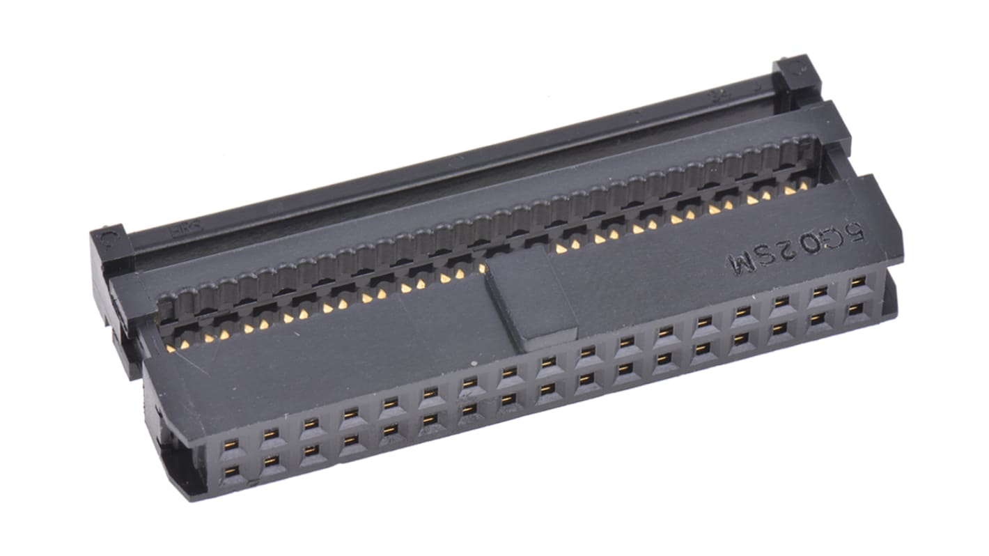 Hirose 34-Way IDC Connector Socket for Cable Mount, 2-Row