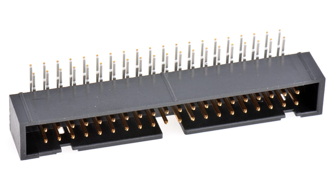 Wtyk PCB 40-pinowe raster: 2.54mm 2-rzędowe Hirose Przewlekany 1.0A 200.0 V.