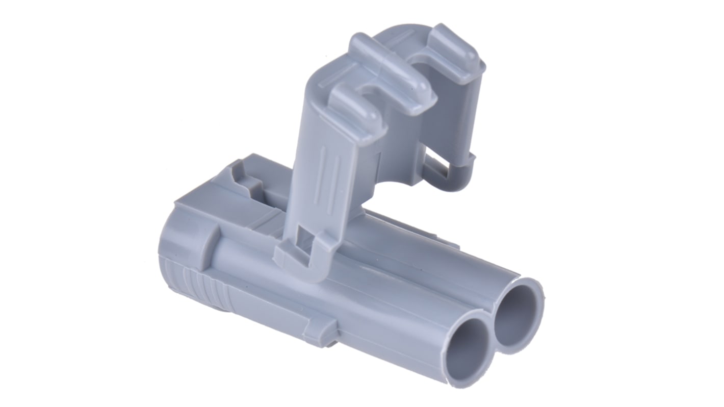 Connettore automotive Delphi, Maschio, 20A, 2 vie, file, Montaggio su cavo