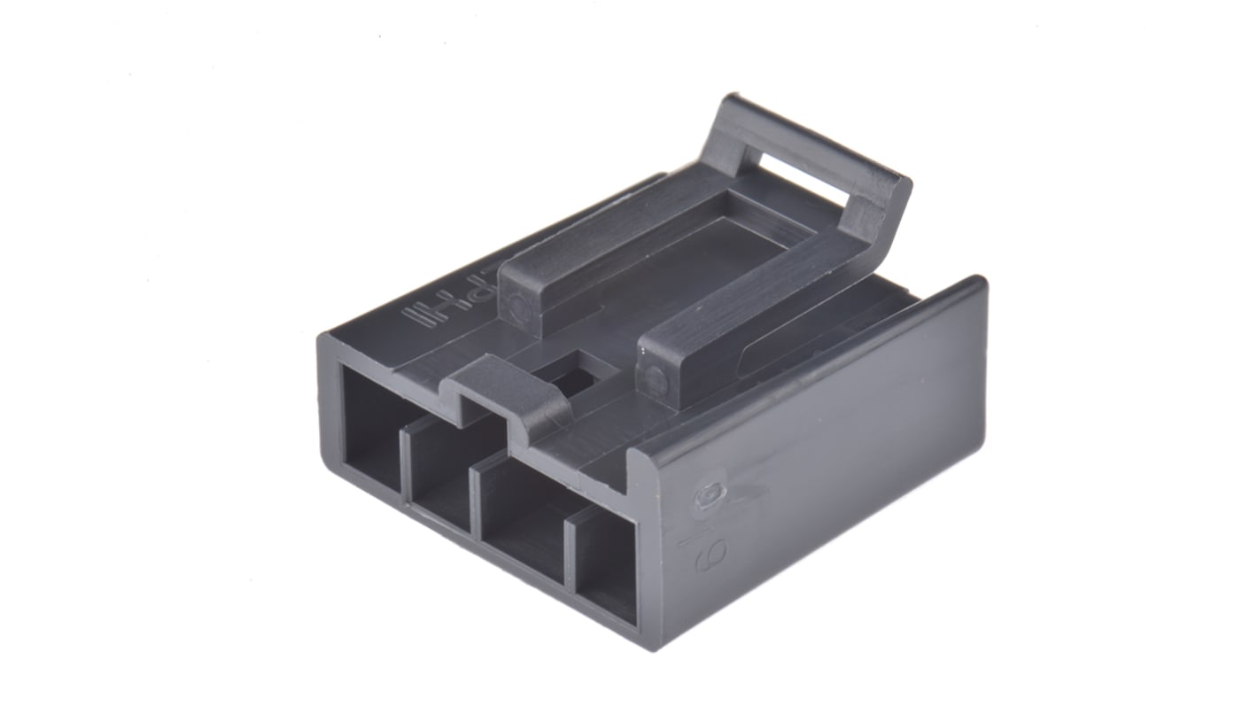 Delphi, Metri-Pack 280 Automotive Connector Socket Black Cable Mount 4 Way, Crimp Termination 12052856