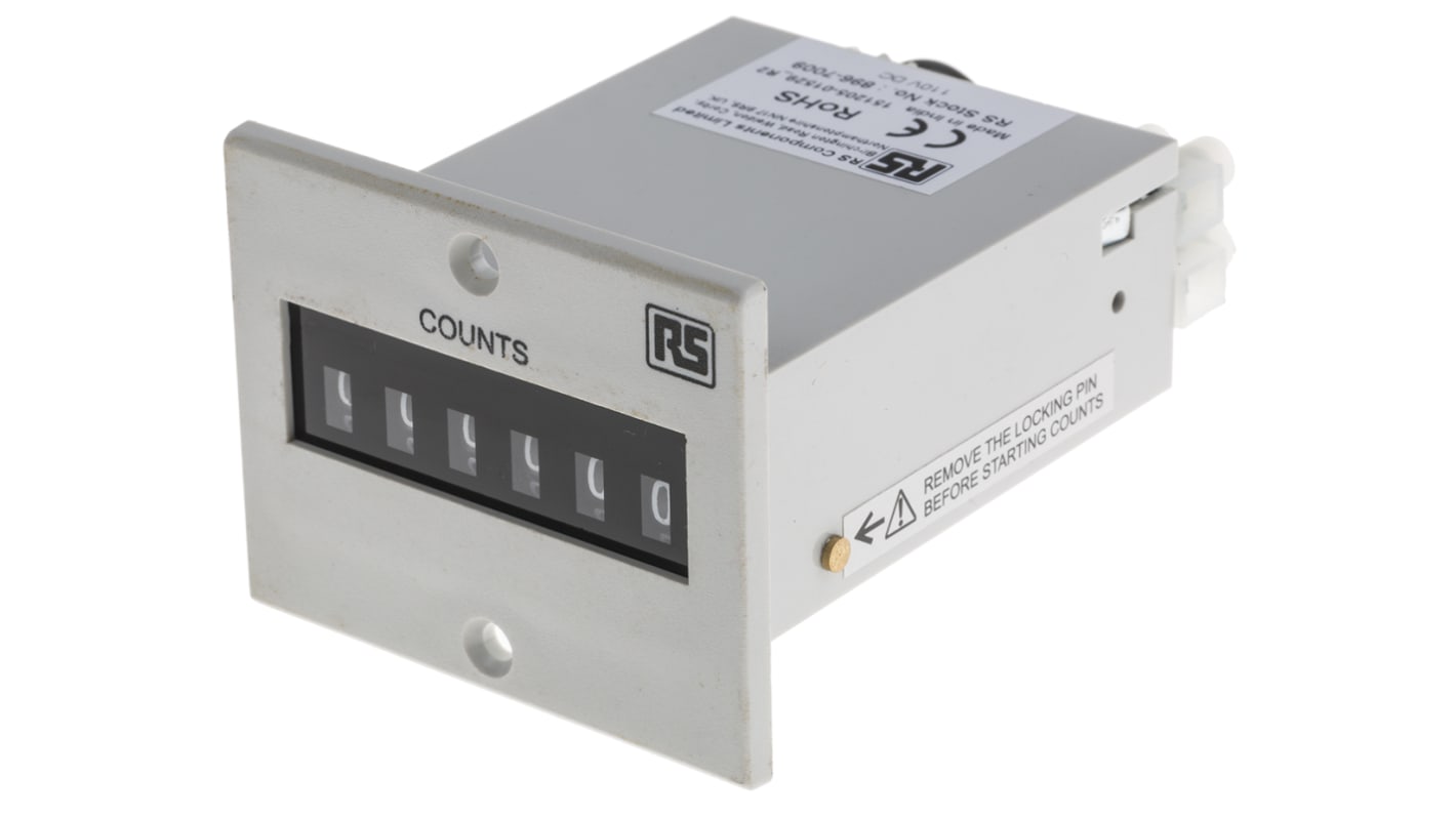 Rs-Online Contatore elettronico RS PRO Impulso 10Hz display Digitale 6 cifre 110 V c.c