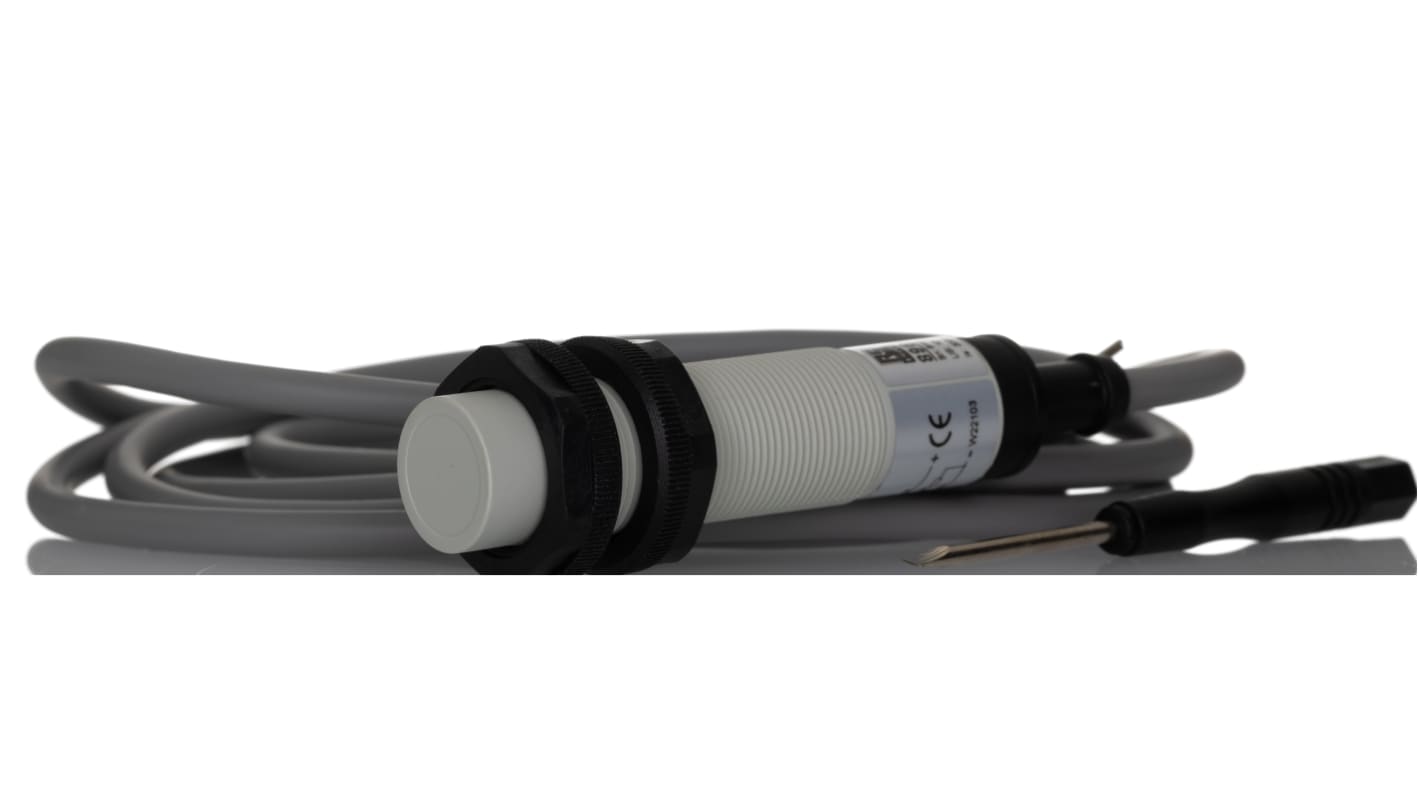 Rs-Online Sensore di prossimità Cilindro filettato RS PRO M18 rilevamento 8 mm 10 → 30 V c.c