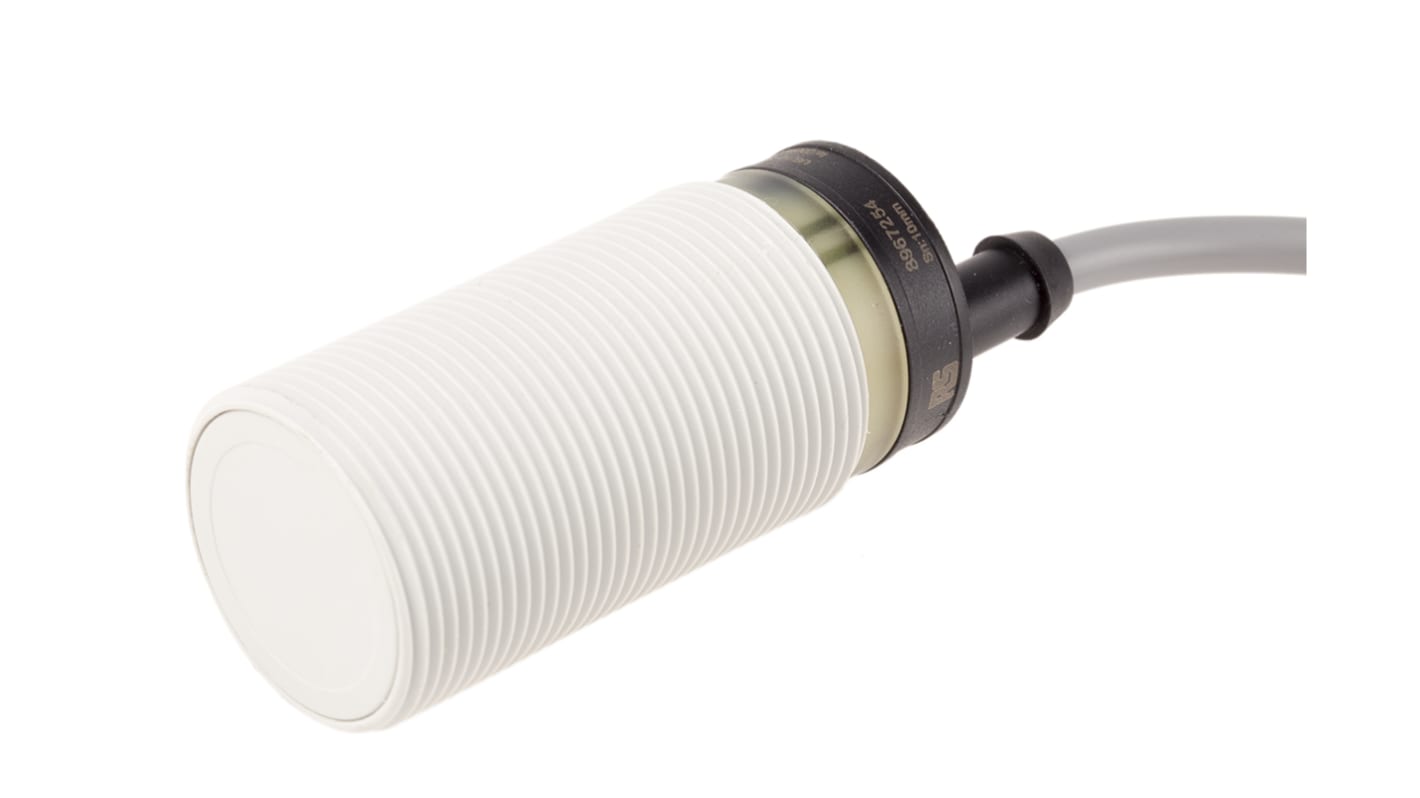Rs-Online Sensore di prossimità Cilindro filettato RS PRO M30 rilevamento 10 mm 10 → 30 V c.c