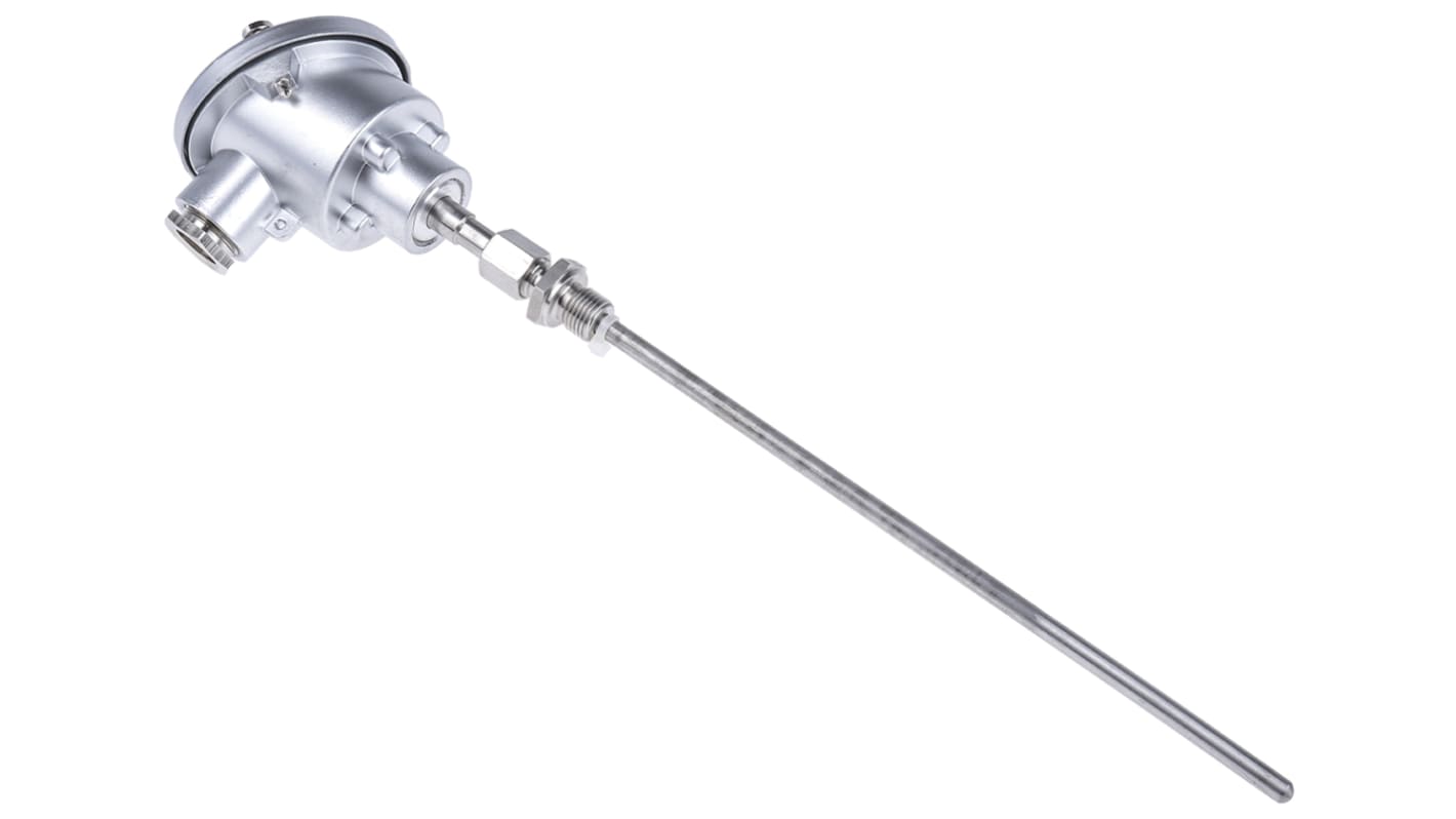 RS PRO Type K Thermocouple 250mm Length, 6mm Diameter → +1000°C