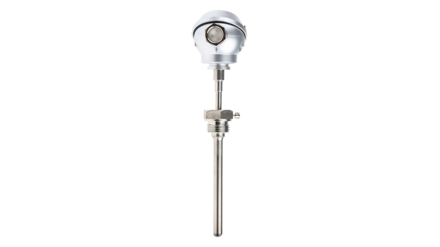 RS PRO PT100温度传感器 RTD温度传感器, 探头Φ5.7mmx120mm, -50°C∼+250°C