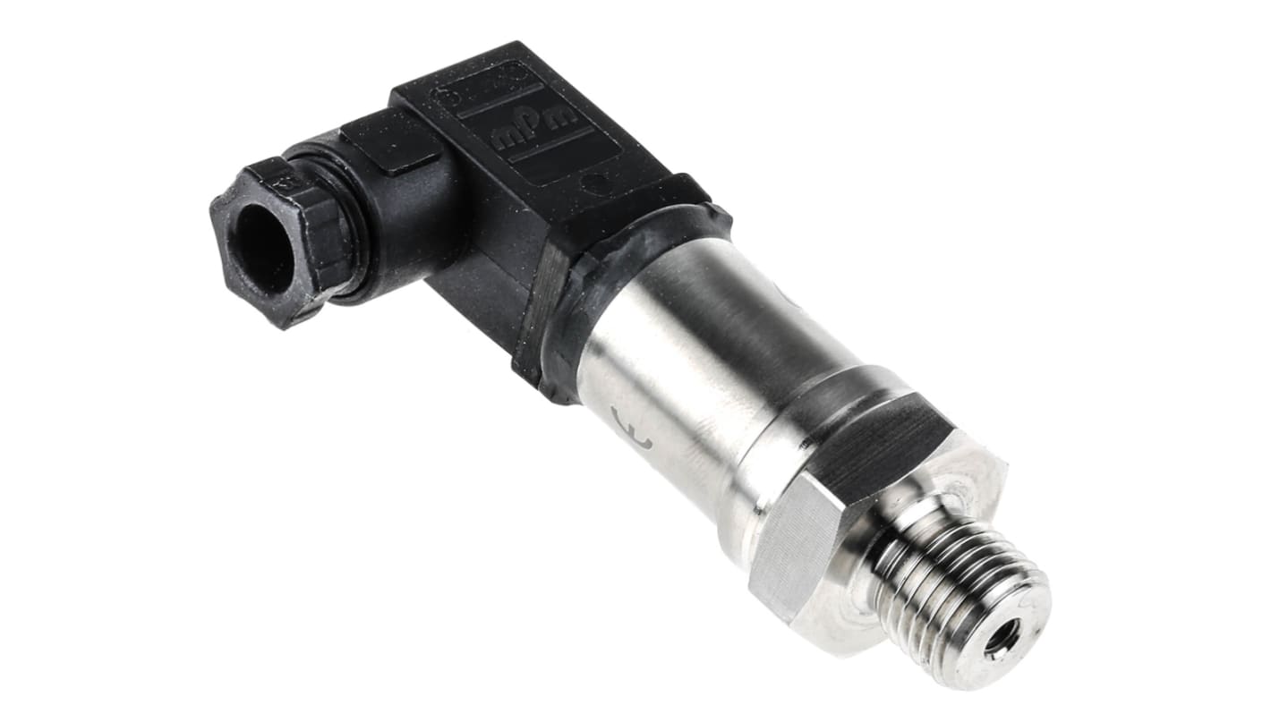 Gems Sensors Pressure Sensor, 10bar Max, Current Output, Absolute Reading