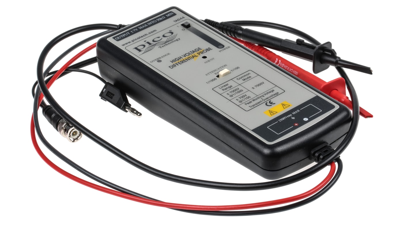 Pico Technology TA TA044 Tastkopf Differential 1:100, 1:1000 70MHz 5kV BNC