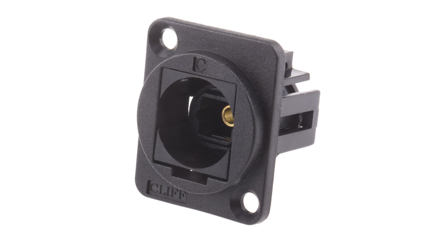 RS PRO Toslink光纤耦合器, 黑色