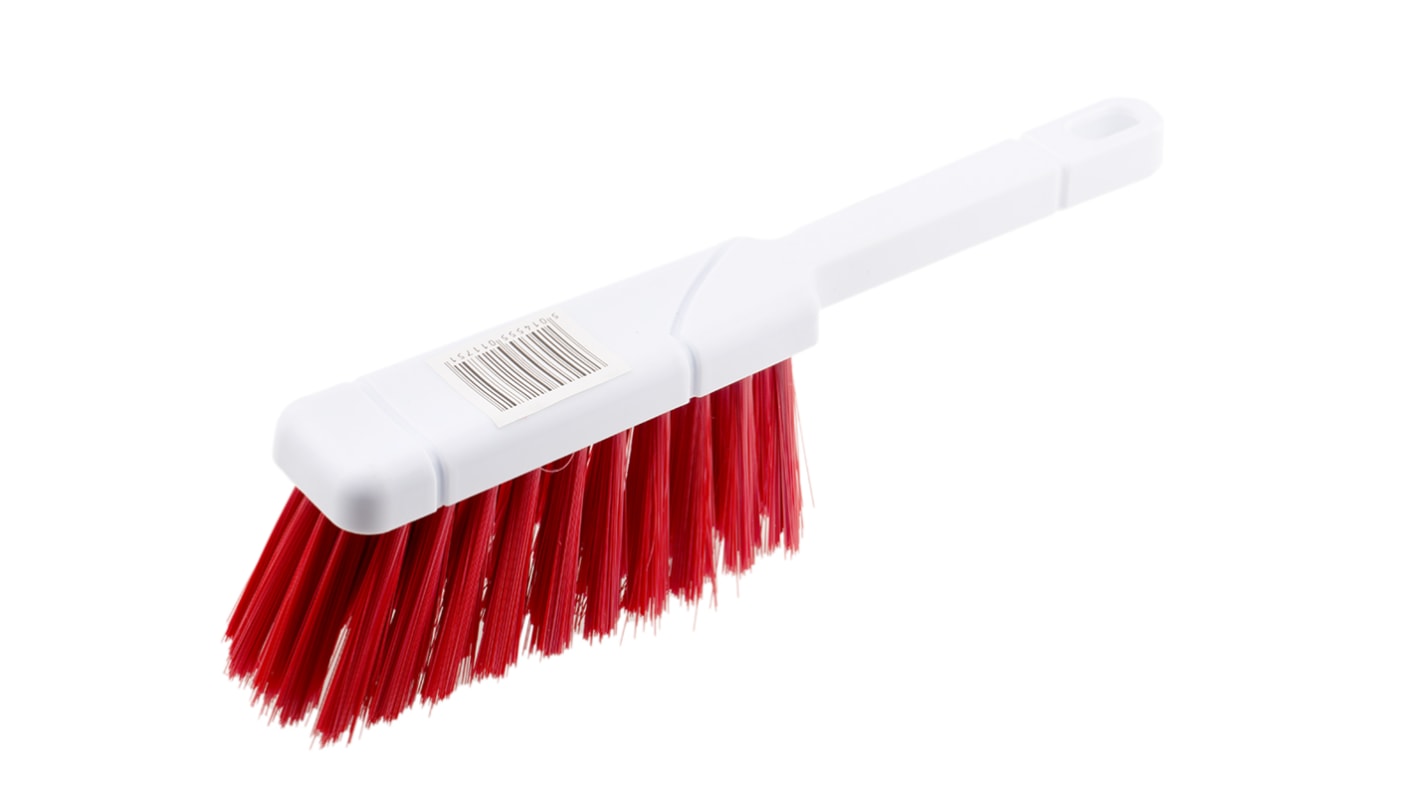 RS PRO Red Hand Brush for Cleaning with brush included