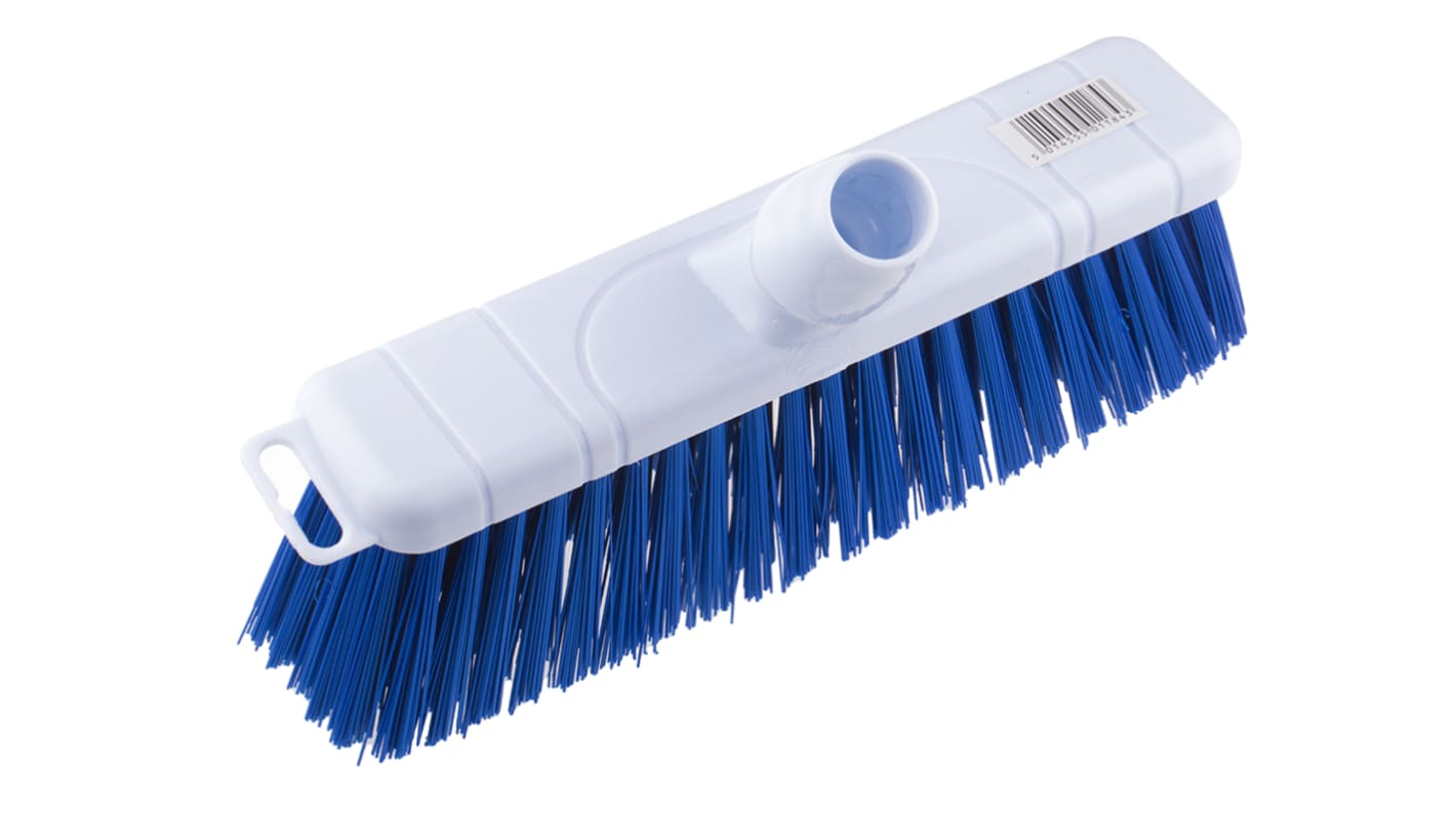 RS PRO Broom, Blue With PET Bristles for Indoor