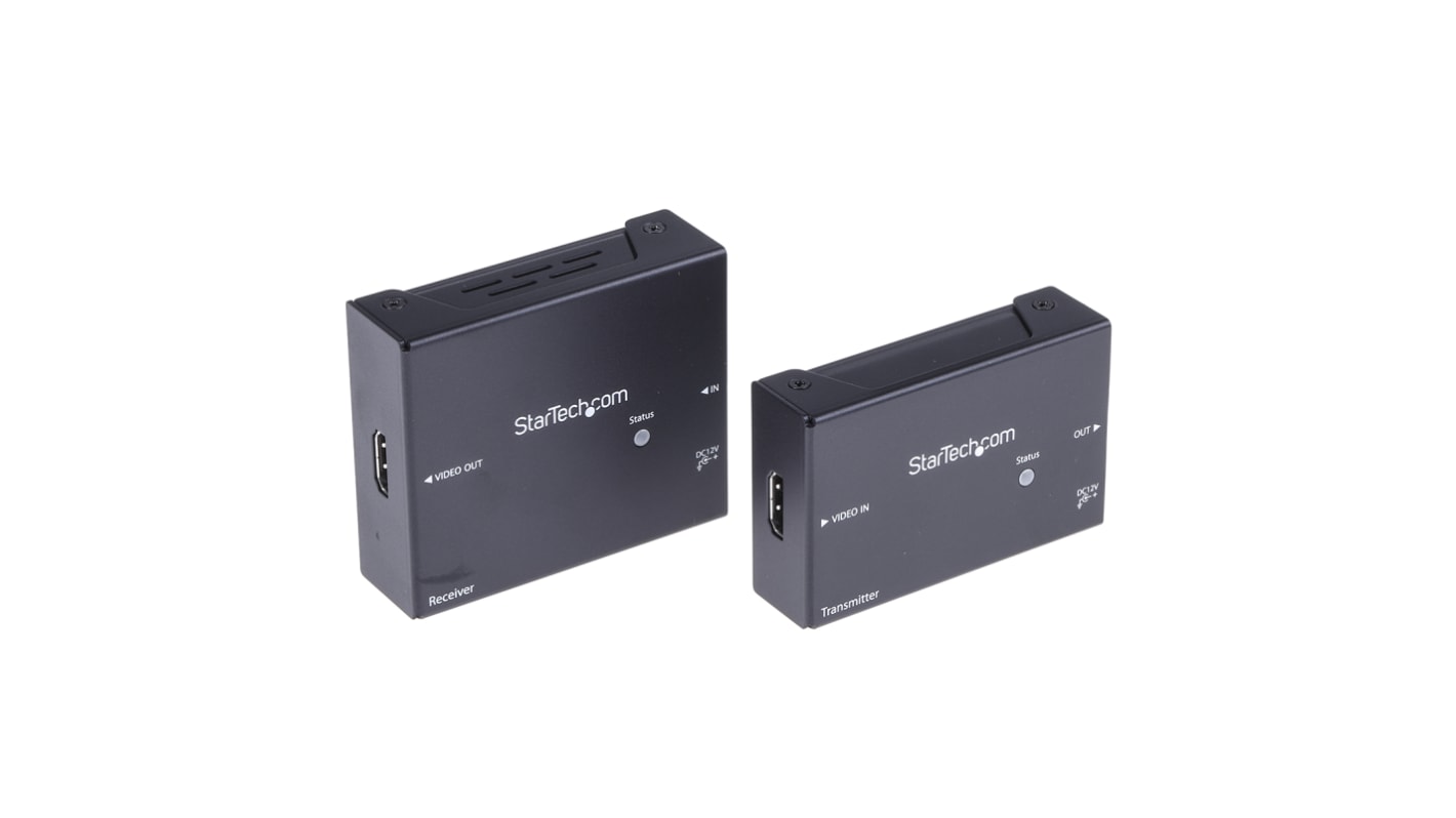 StarTech.com HDMI over HDBaseT Extender Pair 35m, 4096 x 2160 Maximum Resolution