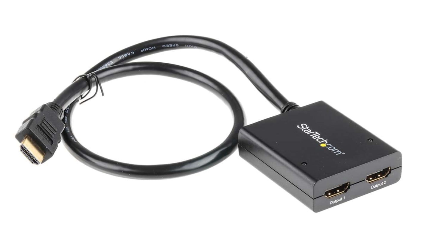 Splitter video HDMI StarTech.com, porte 2 HDMI, 3840 x 2160 1 2