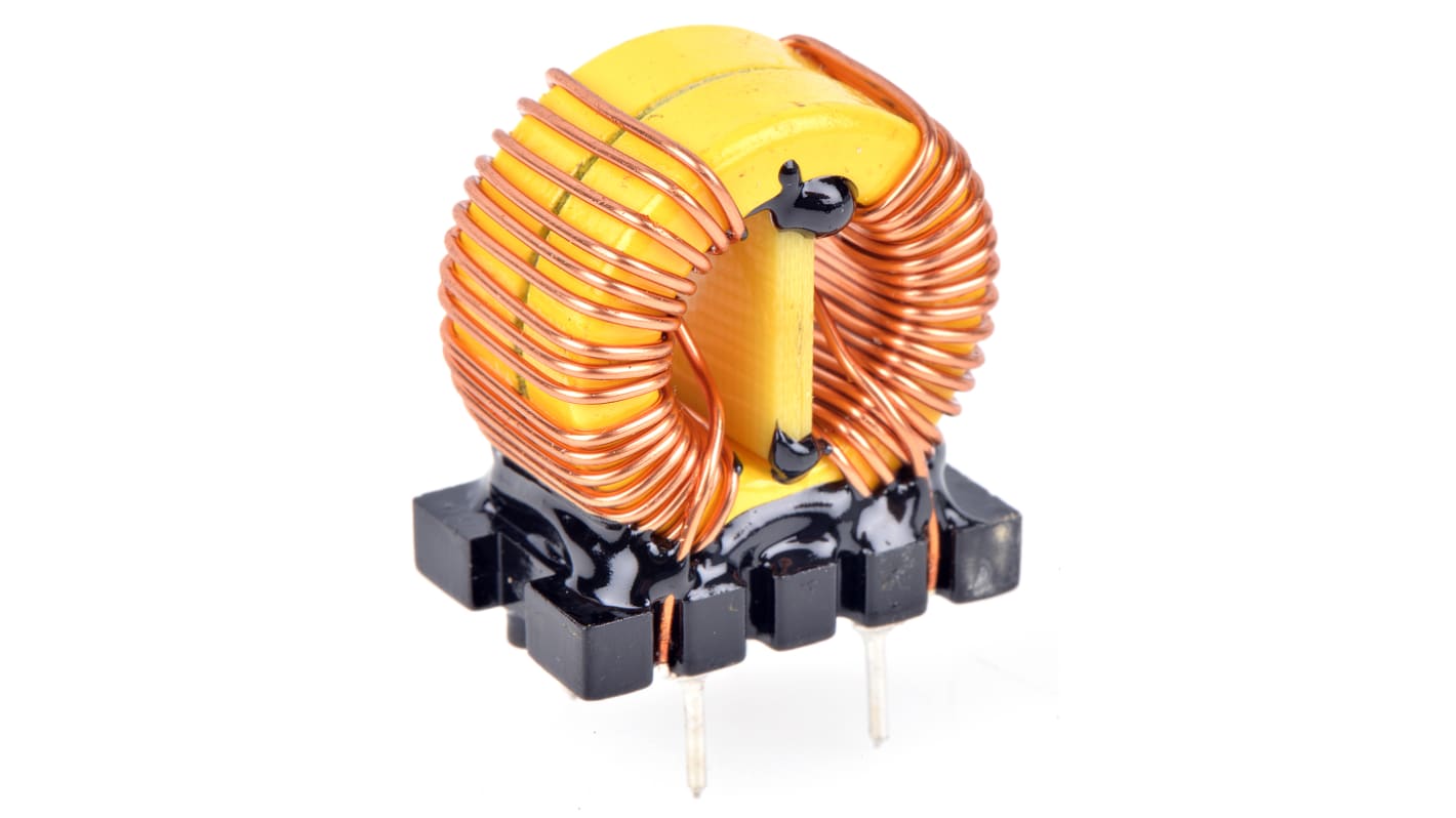 Wurth Elektronik 共模电感, 1 mH, 最大4.5 A, 27 x 18.5 x 33mm, -40°c → +125°c, WE-ExB系列