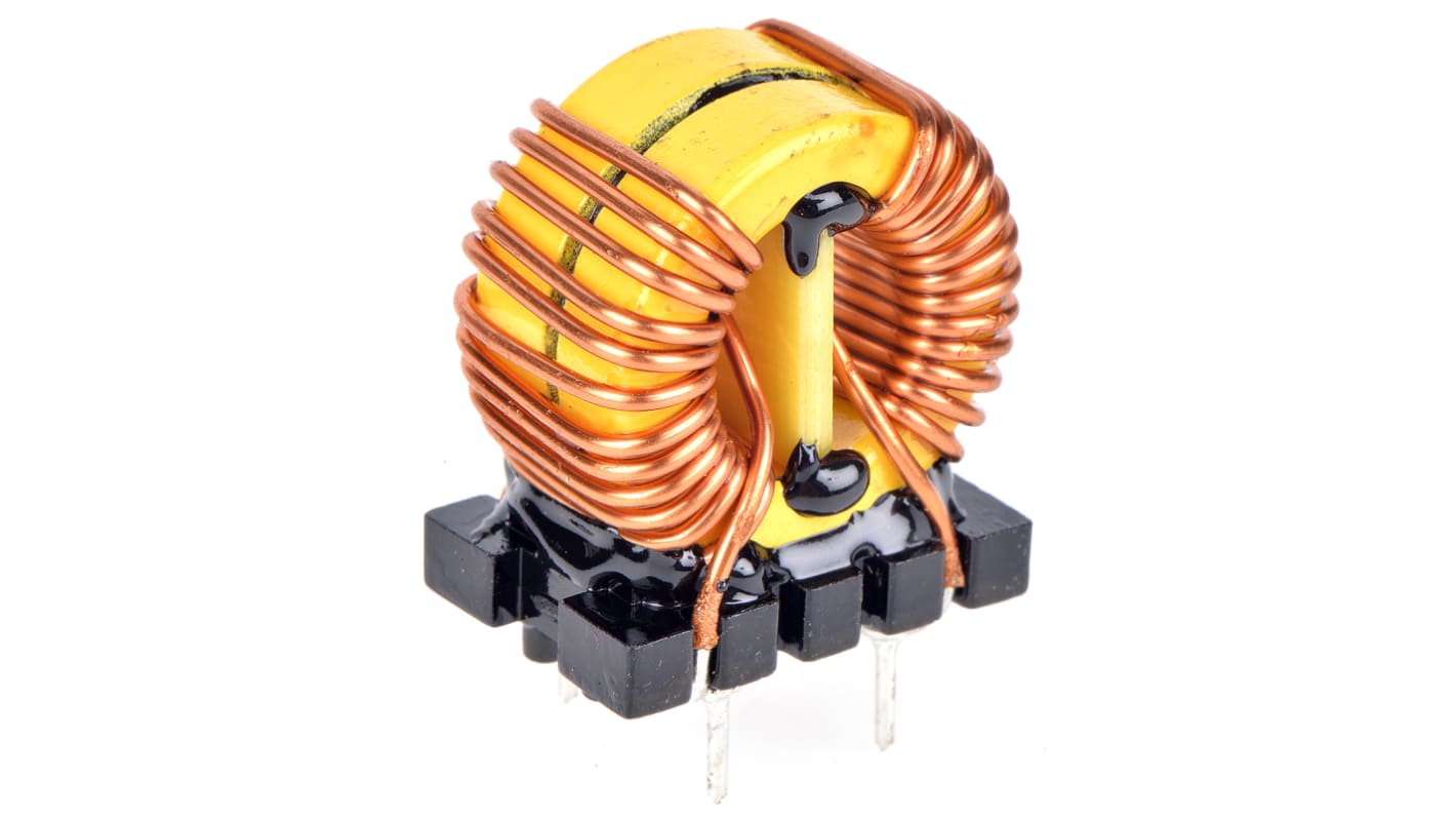 Wurth Elektronik 共模电感, 470 μH, 最大9 A, 28 x 18.5 x 33mm, -40°c → +125°c, WE-ExB系列