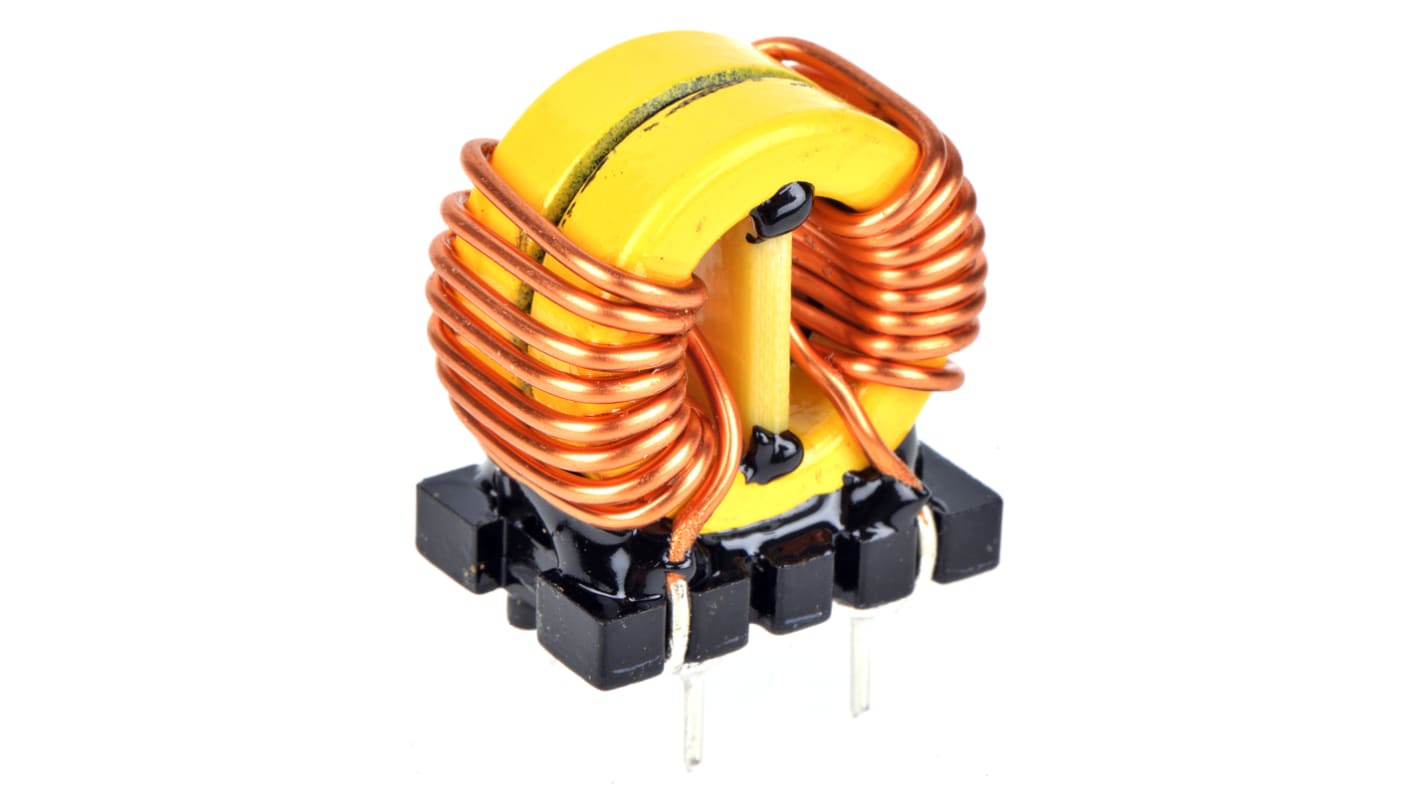 Wurth Elektronik 共模电感, 220 μH, 最大12 A, 28 x 18.5 x 33mm, -40°c → +125°c, WE-ExB系列