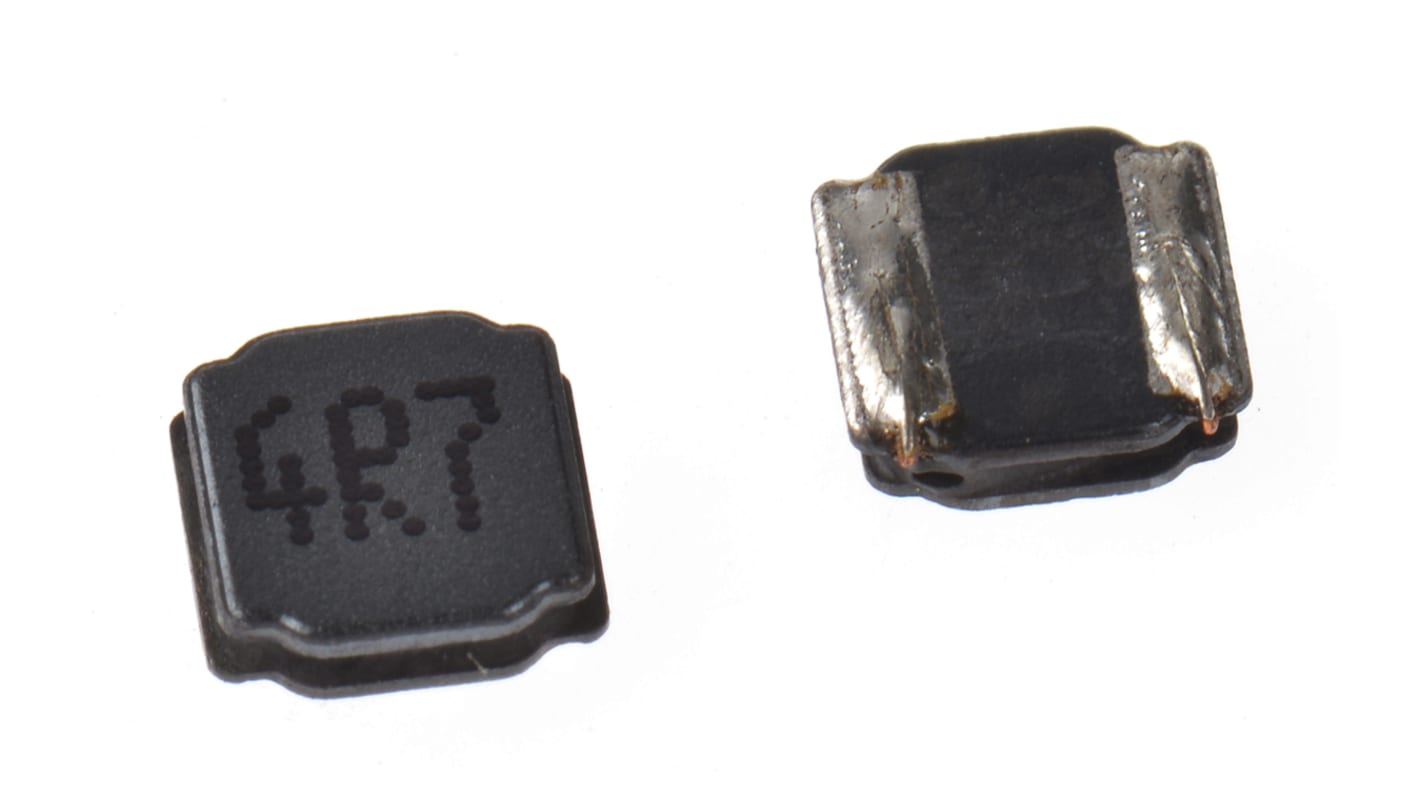 Wurth, WE-LQS, 4012 Shielded Wire-wound SMD Inductor 4.7 μH ±20% Moulded 1.55A Idc