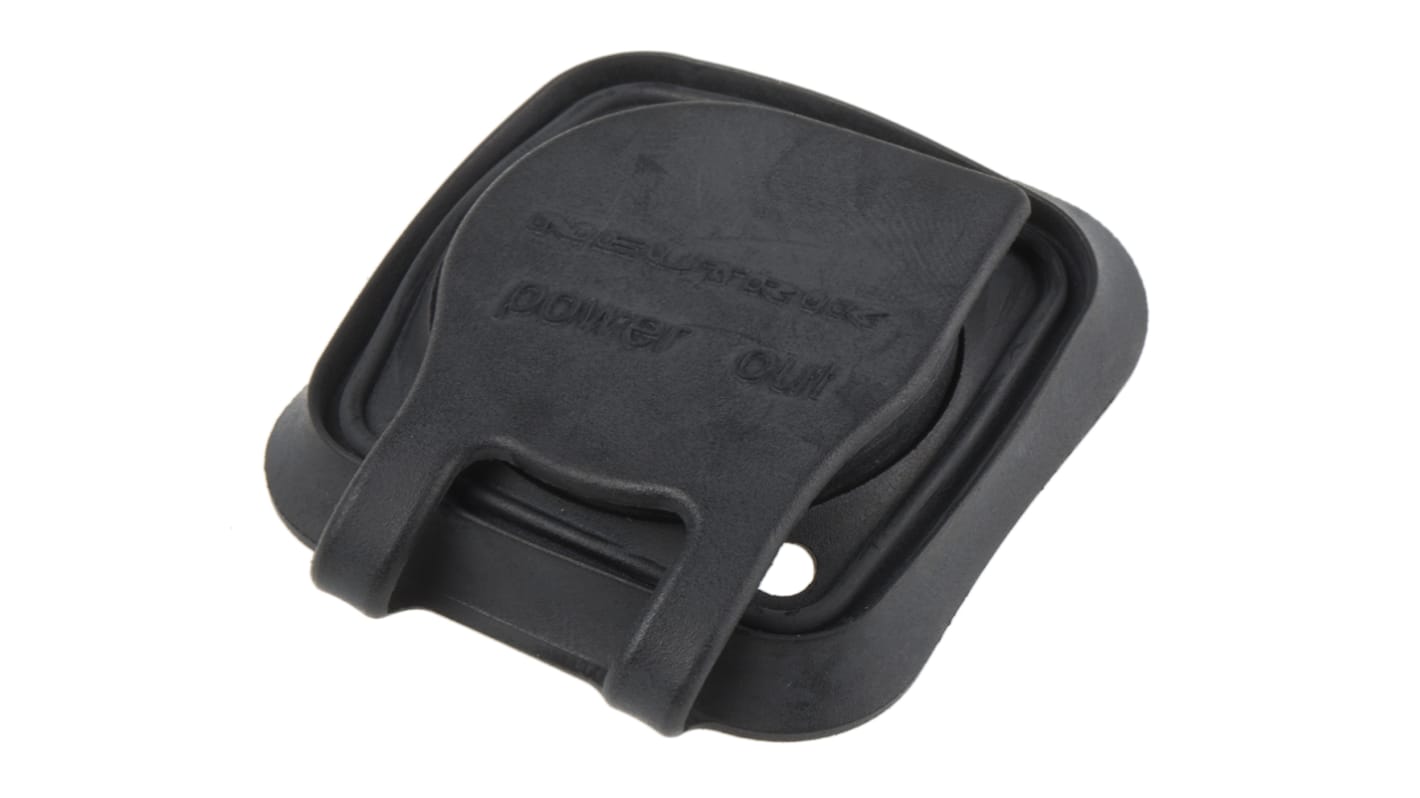 Neutrik Connector Accessory Black, Chassis Mount