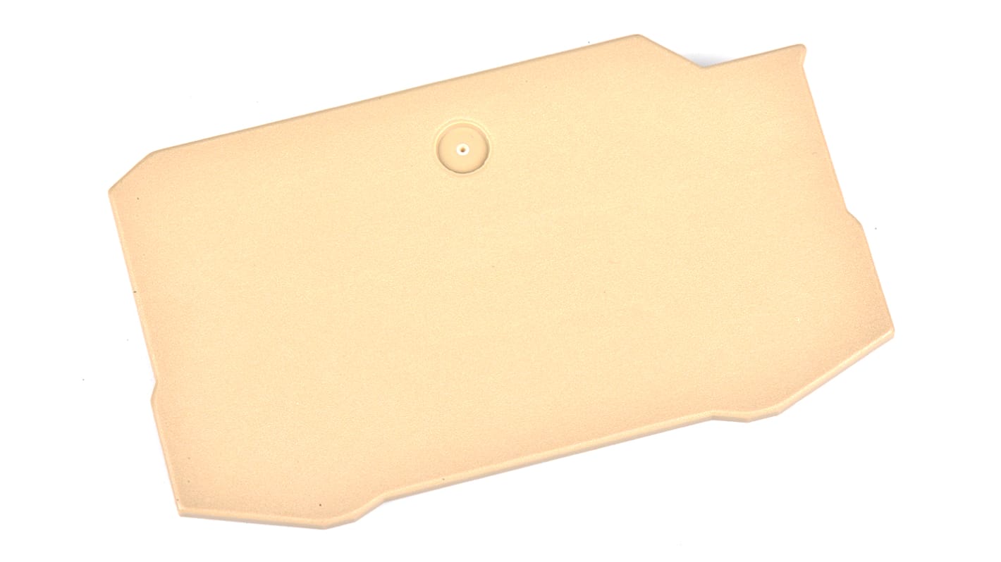 RS PRO End Plate for Use with 4mm Terminal ZAP 10/3A