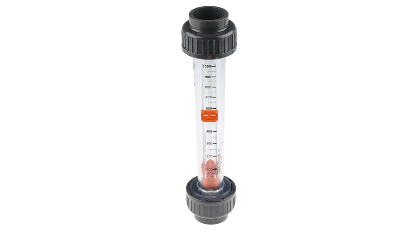 Rs-Online Flussometro Georg Fischer per Liquidi flusso 100 l/h. → 1000 L/h
