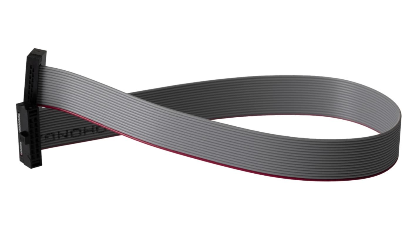 Cavo ribbon 16 vie Samtec, passo 1.27mm, 30 AWG