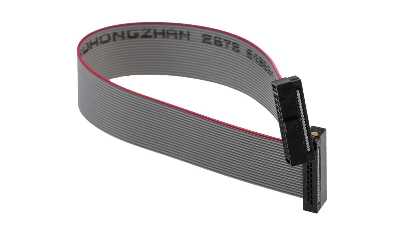 Samtec FFSD Series Flat Ribbon Cable, 20-Way, 1.27mm Pitch, 150mm Length, Tiger Eye IDC to Tiger Eye IDC