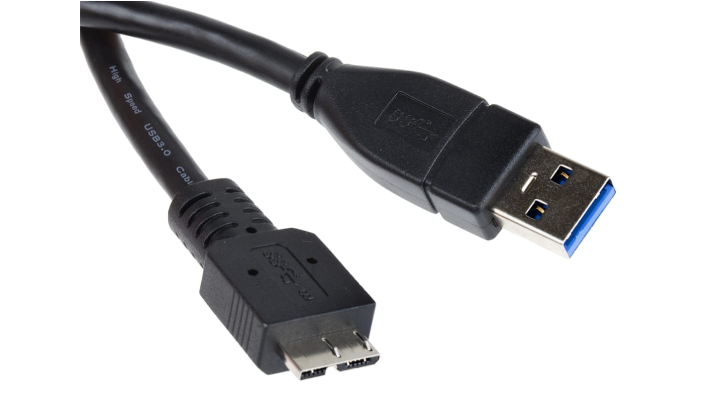 FTDI Chip USB 3.0 Cable, Male USB A to Male Micro USB B  Cable, 1m