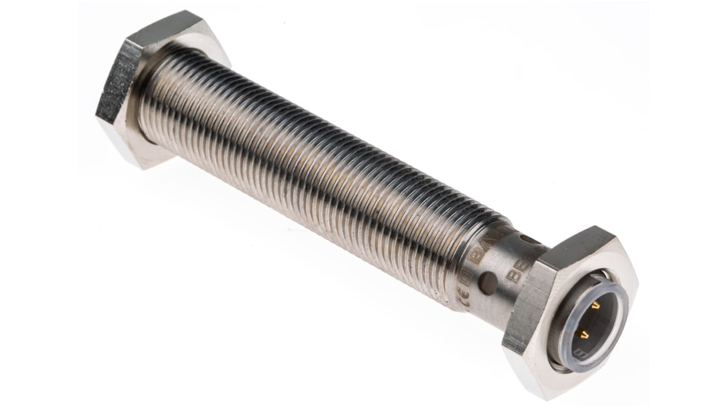 Rs-Online Sensore di prossimità Cilindro filettato BALLUFF M12 rilevamento 2 mm 10 → 30 V c.c