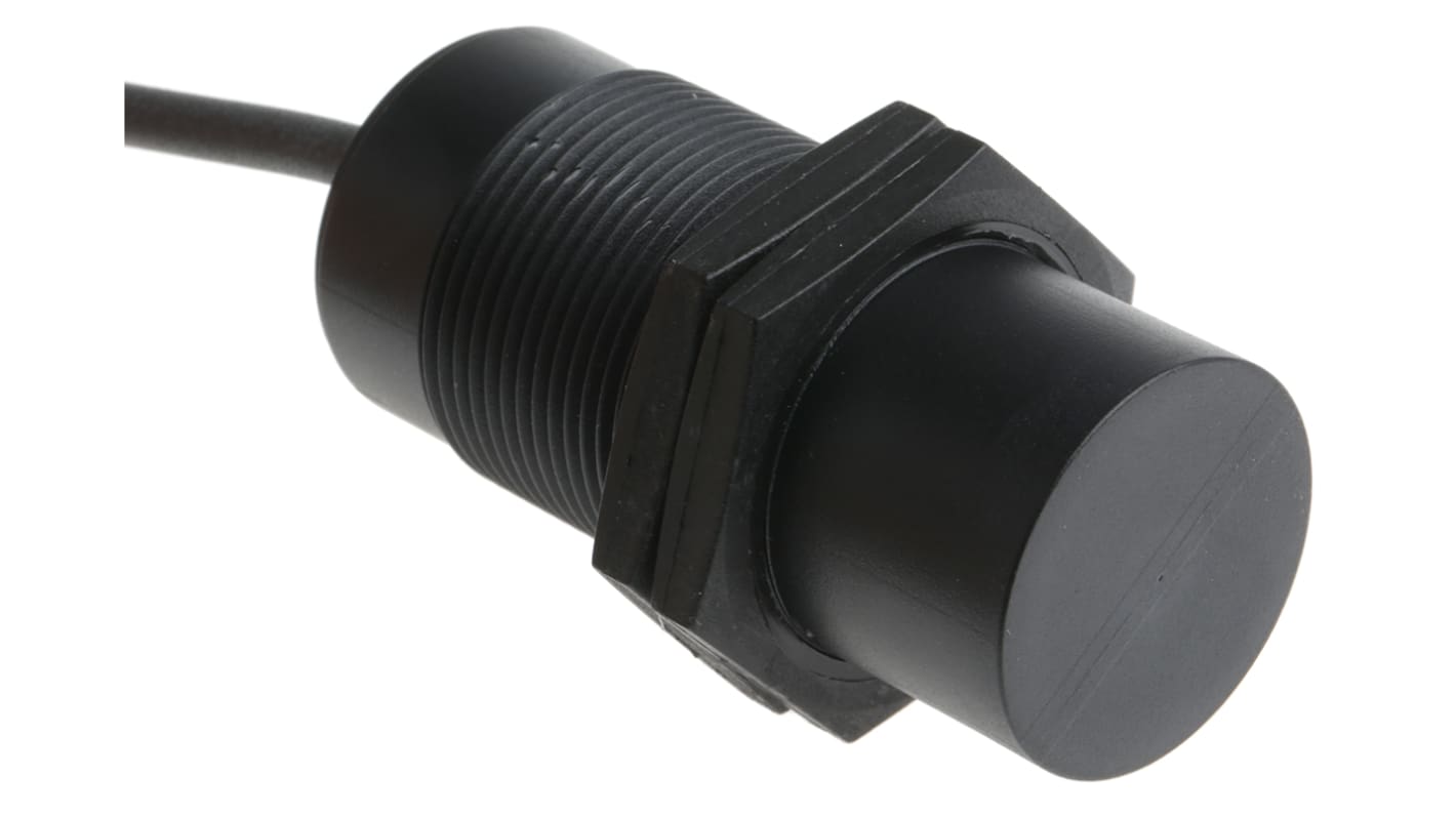 BALLUFF Capacitive Barrel-Style Proximity Sensor, M30 x 1.5, 25 mm Detection, PNP Output, 10 → 30 V dc, IP67