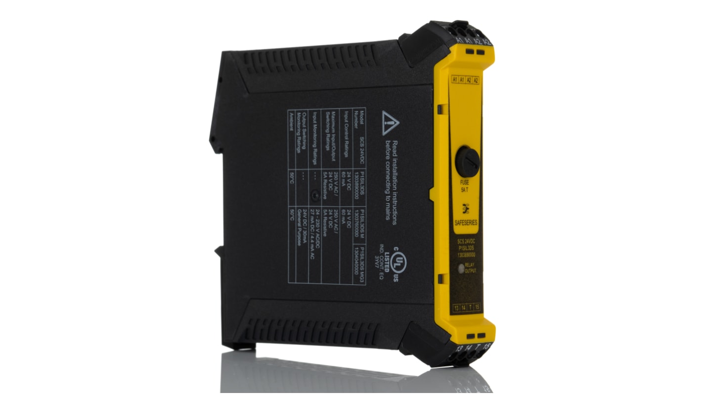 Weidmuller SAFESERIES SCS Safety Relay, 24V dc