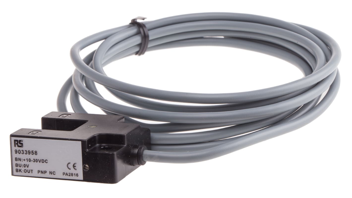 Rs-Online Sensore fotoelettrico a forcella RS PRO a fascio diretto rilevamento 15 mm uscita PNP NC