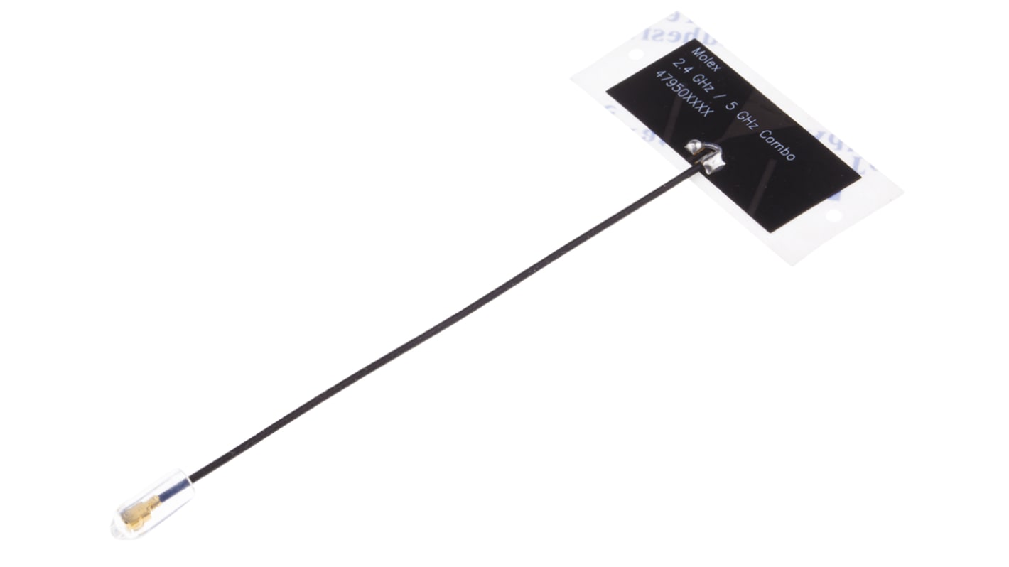 Antenne WiFi Omnidirectionnelle Micro-coaxial RF Bluetooth (BLE), Wi-Fi 2.27, 4.9dBi