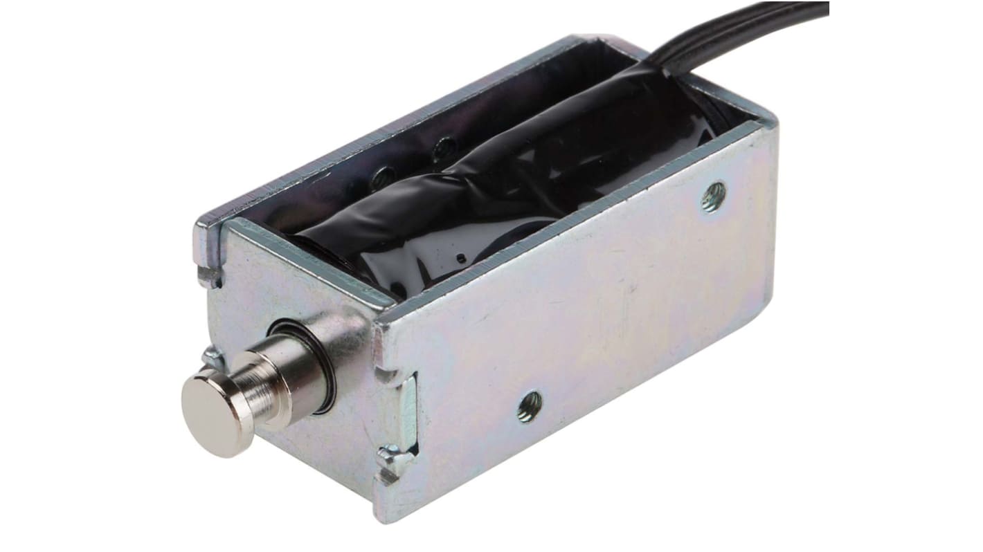 Solentec Limited リニアソレノイド, プル, 6 V dc, SD0740