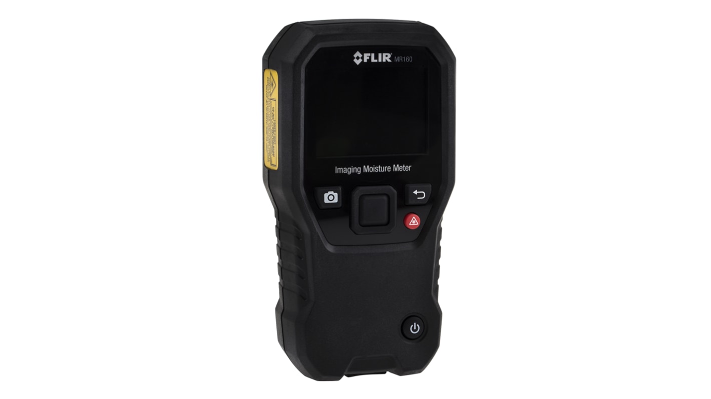 FLIR MR160 Moisture Meter, 100 % RH Max, ±5 % Accuracy, Digital Display, Battery-Powered