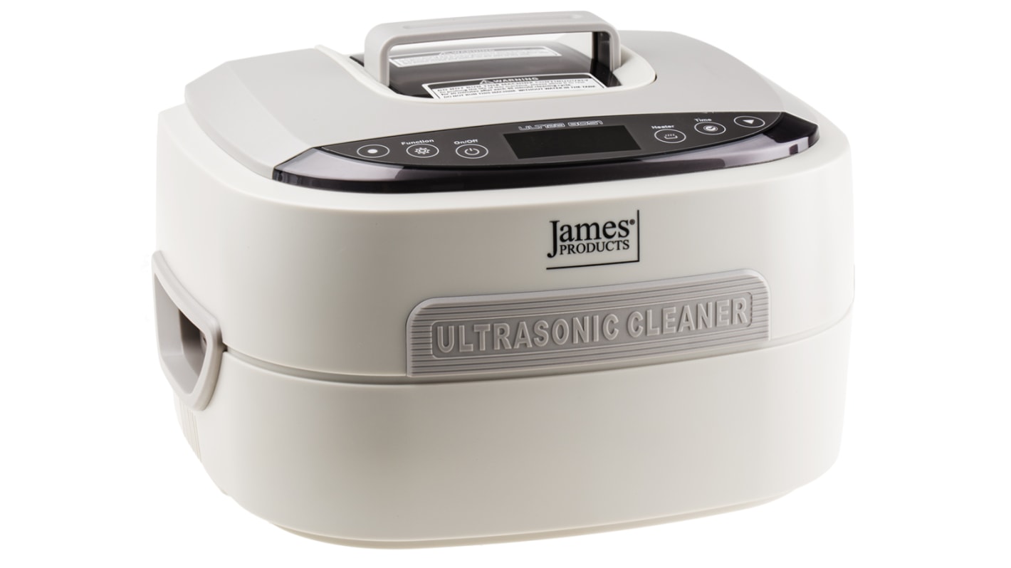 James Products Limited Ultra 8051 Touch Ultrasonic Cleaner, 100W, 2.5L
